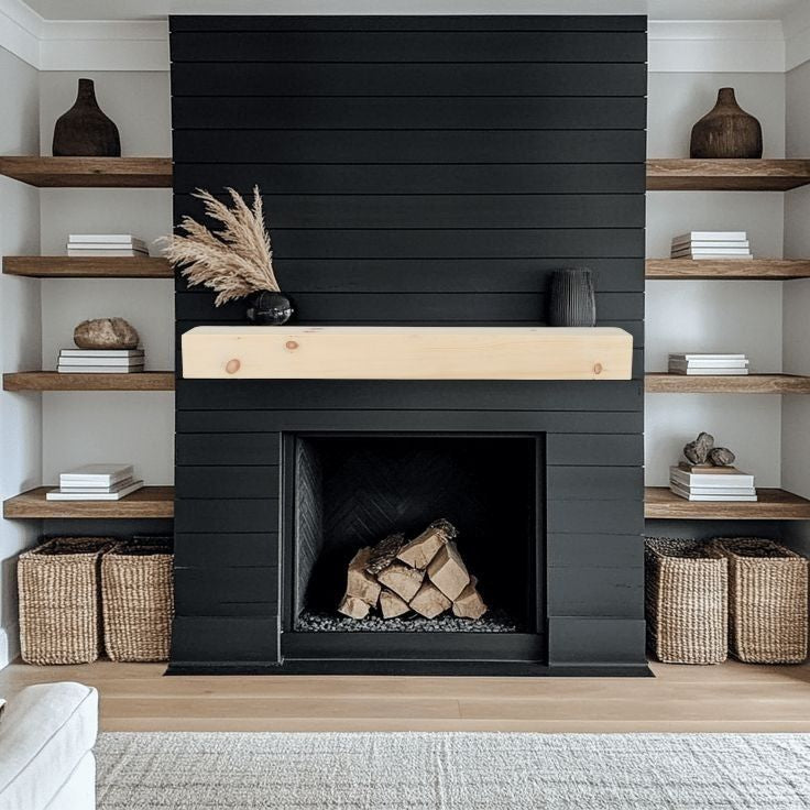 7 3/4" x 6" x 60" Hollow Mantel Kit