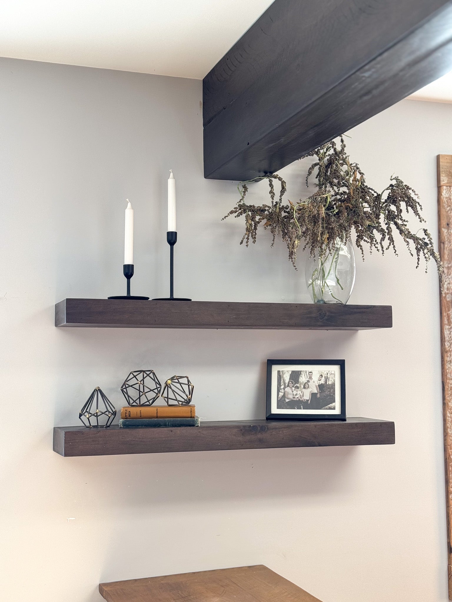 Modern Finished Floating Shelf Kit