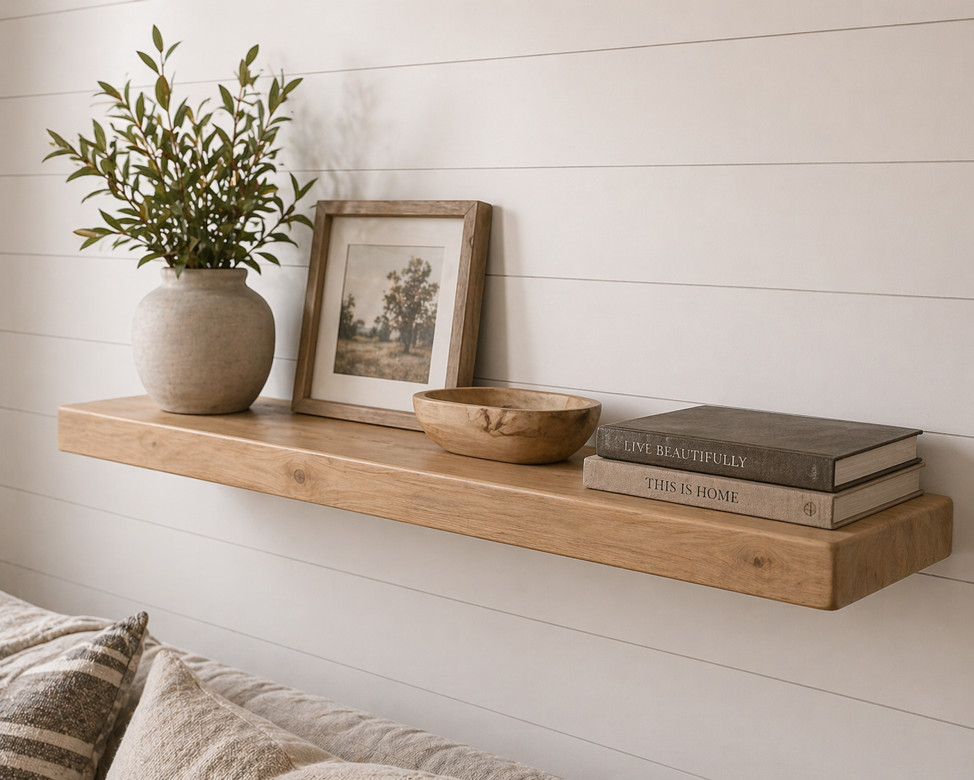 Modern Floating Shelf Kit - 8” Deep