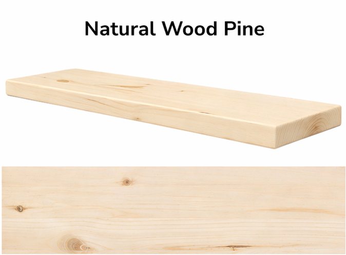 Modern Floating Shelf Kit - 12” Deep