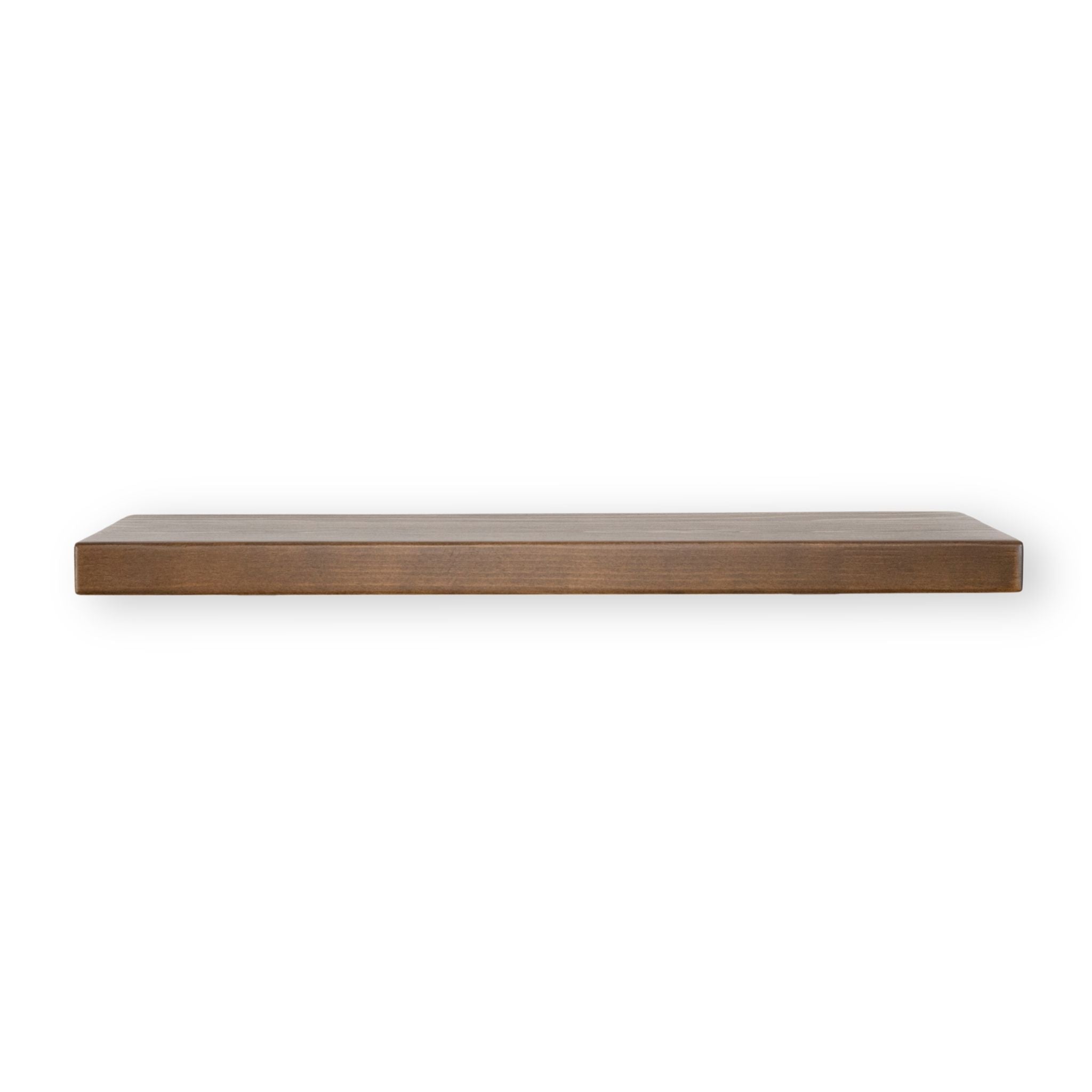 1 3/8" Finished Solid Floating Shelf - Modern