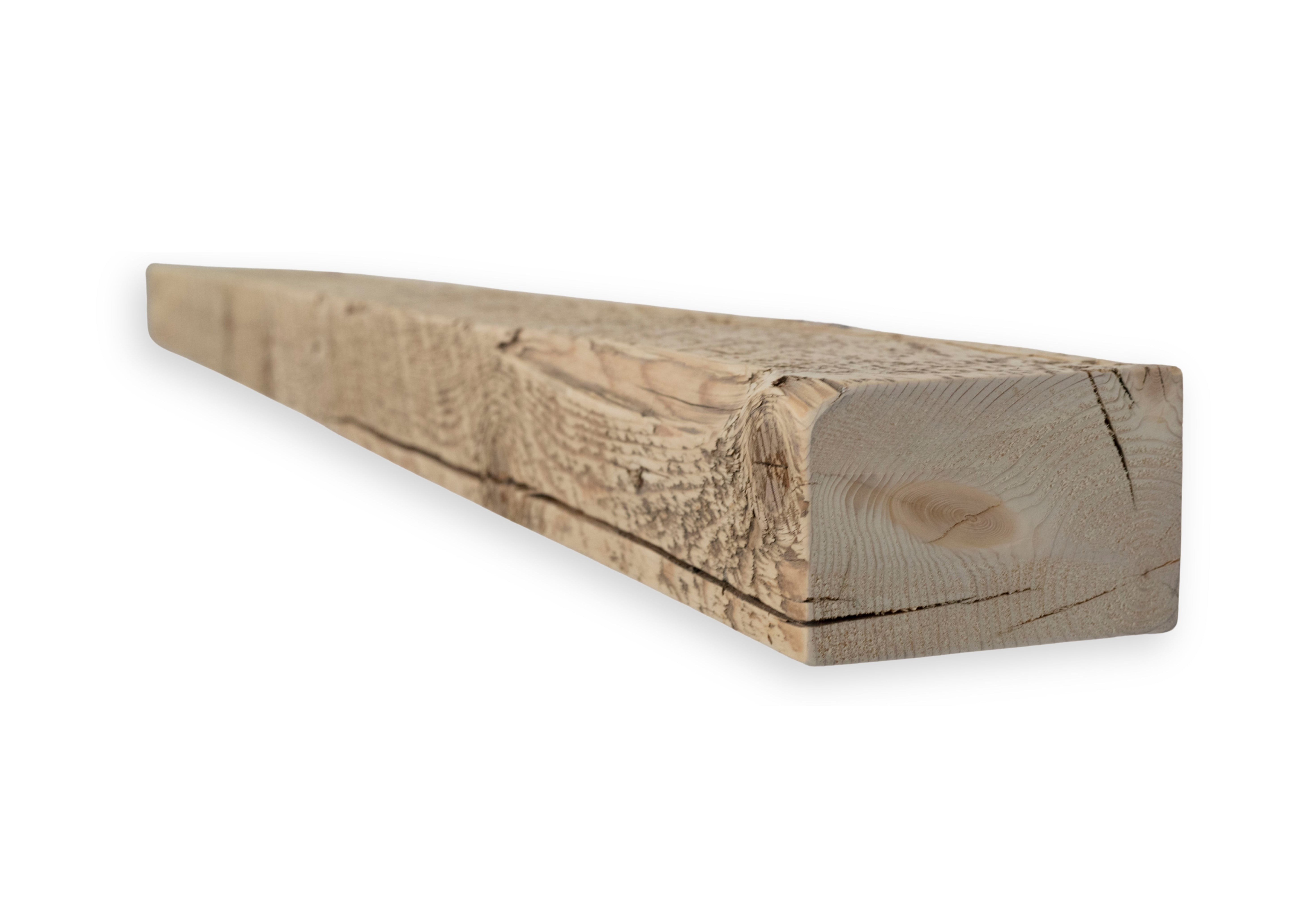 5.75" x 3.75" x 72.875" Solid Mantel