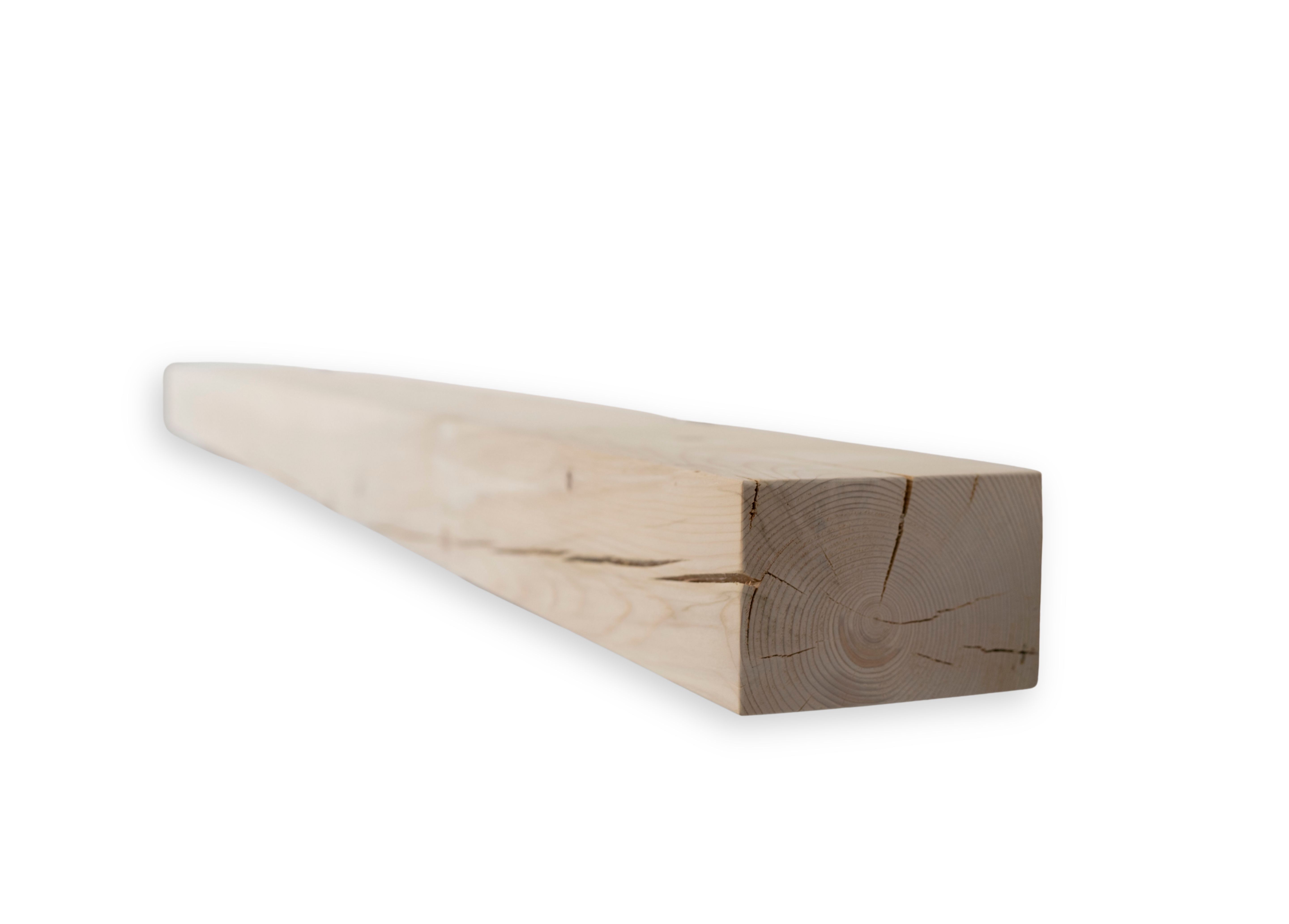 6" x 4" x 80.5" Solid Mantel