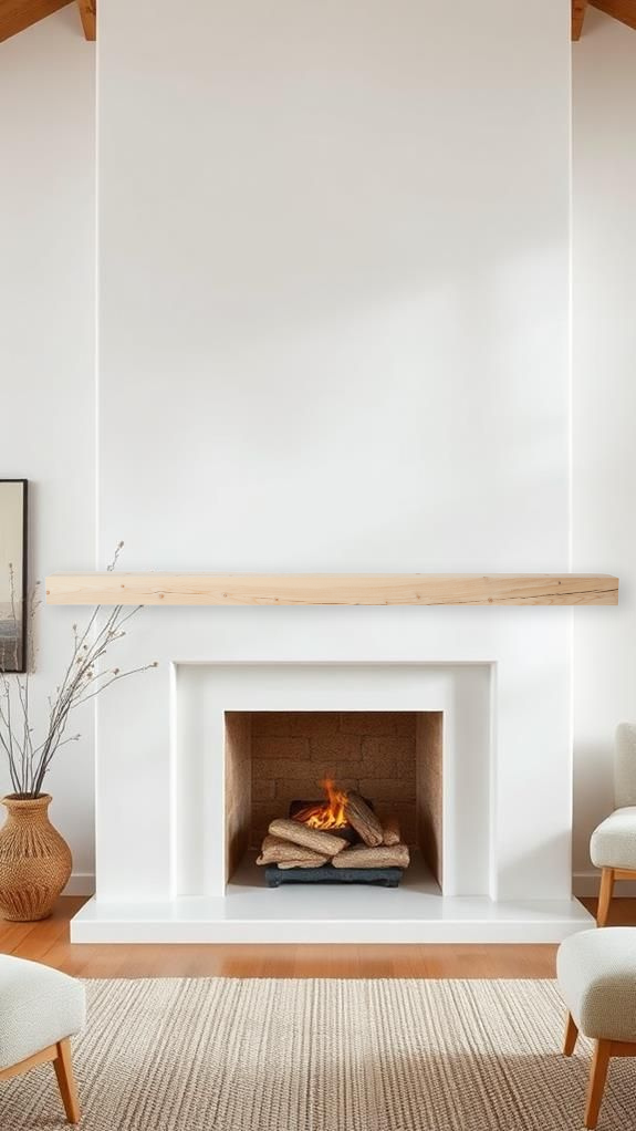 6" x 4" x 80.5" Solid Mantel