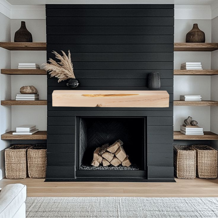 6" x 4.75" x 43" Solid Mantel