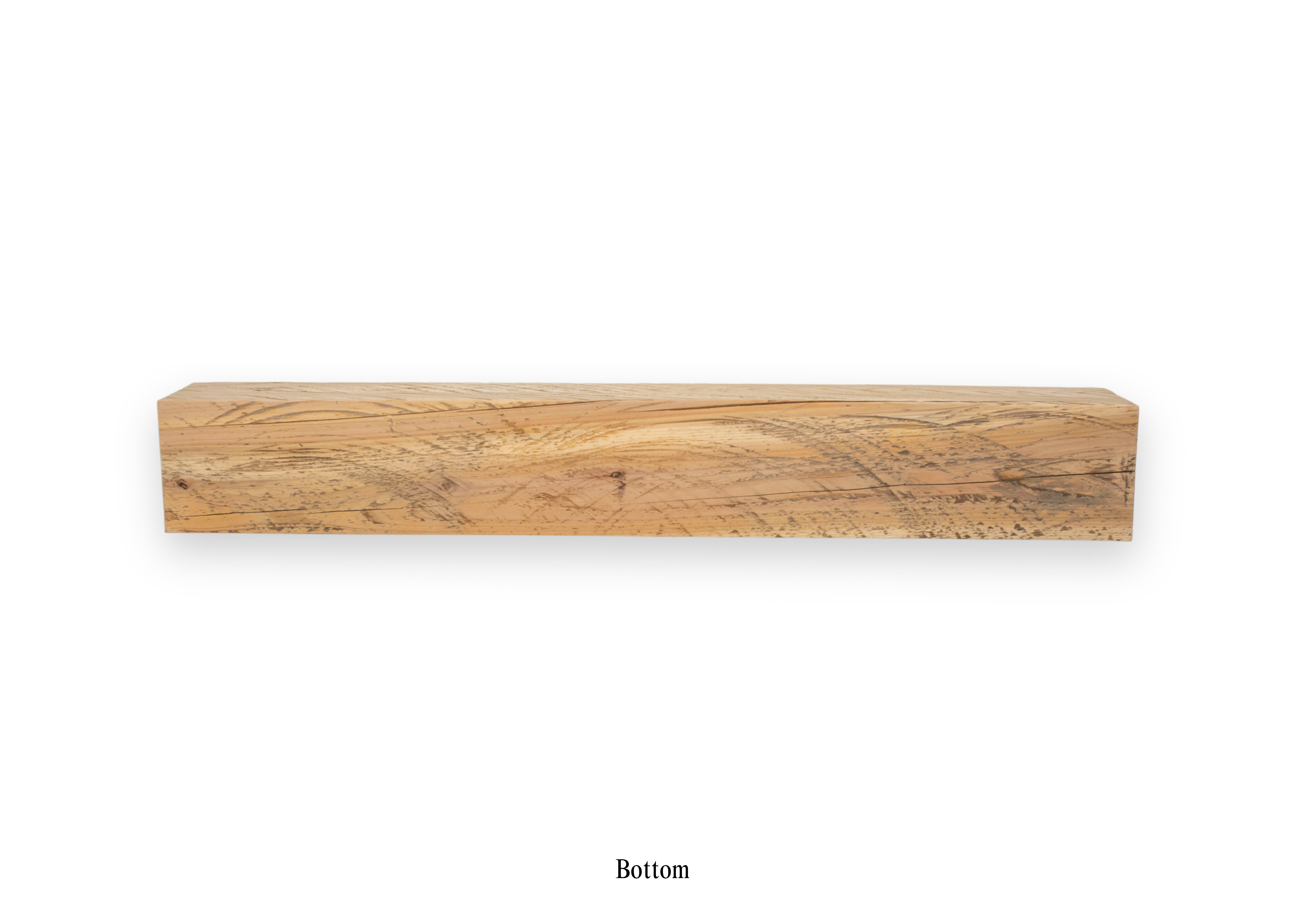 6.75" x 5.75" x 48" Solid Mantel