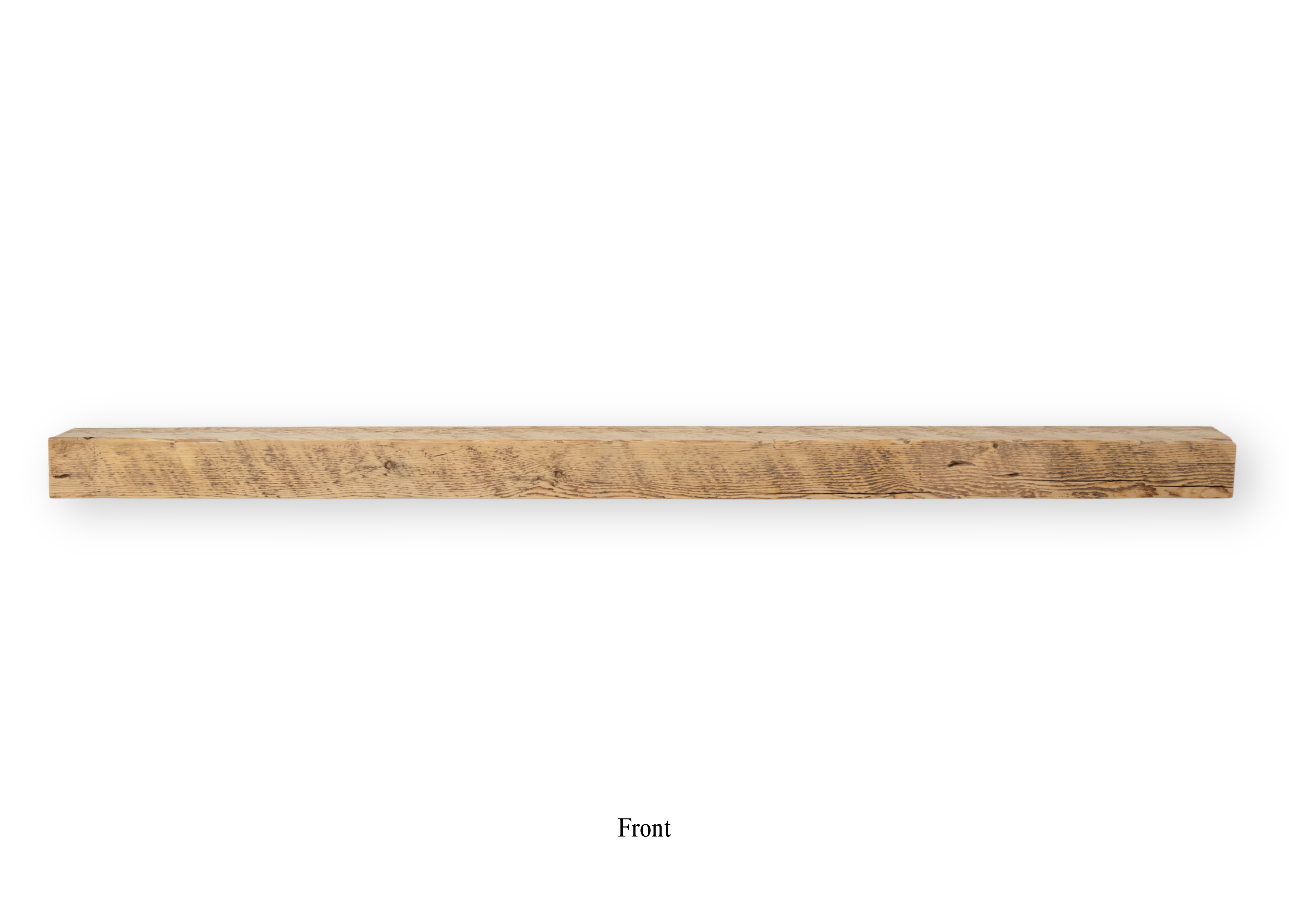 6" x 3.75" x 75" Solid Mantel