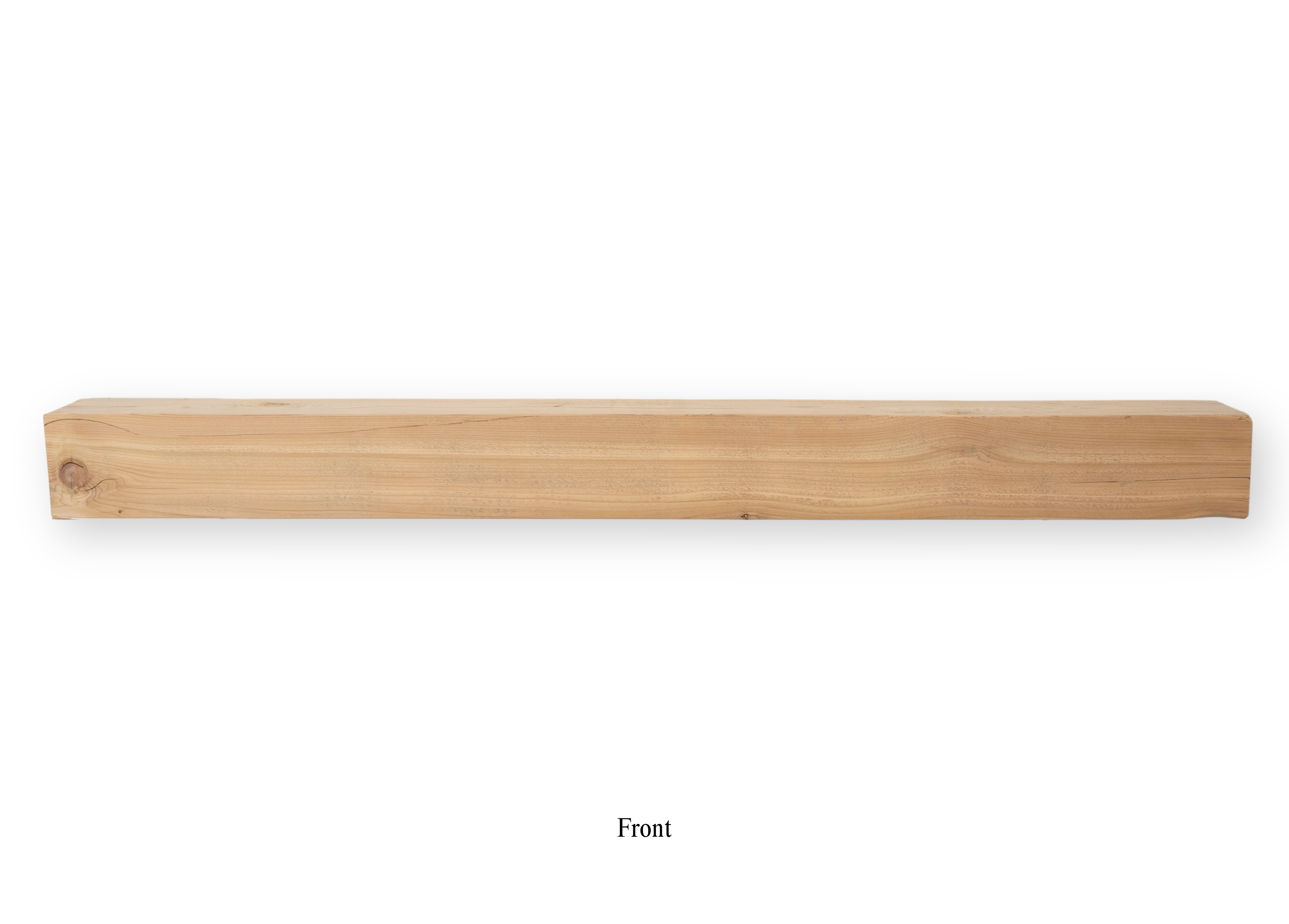 8" x 6.125" x 69.75" Solid Mantel