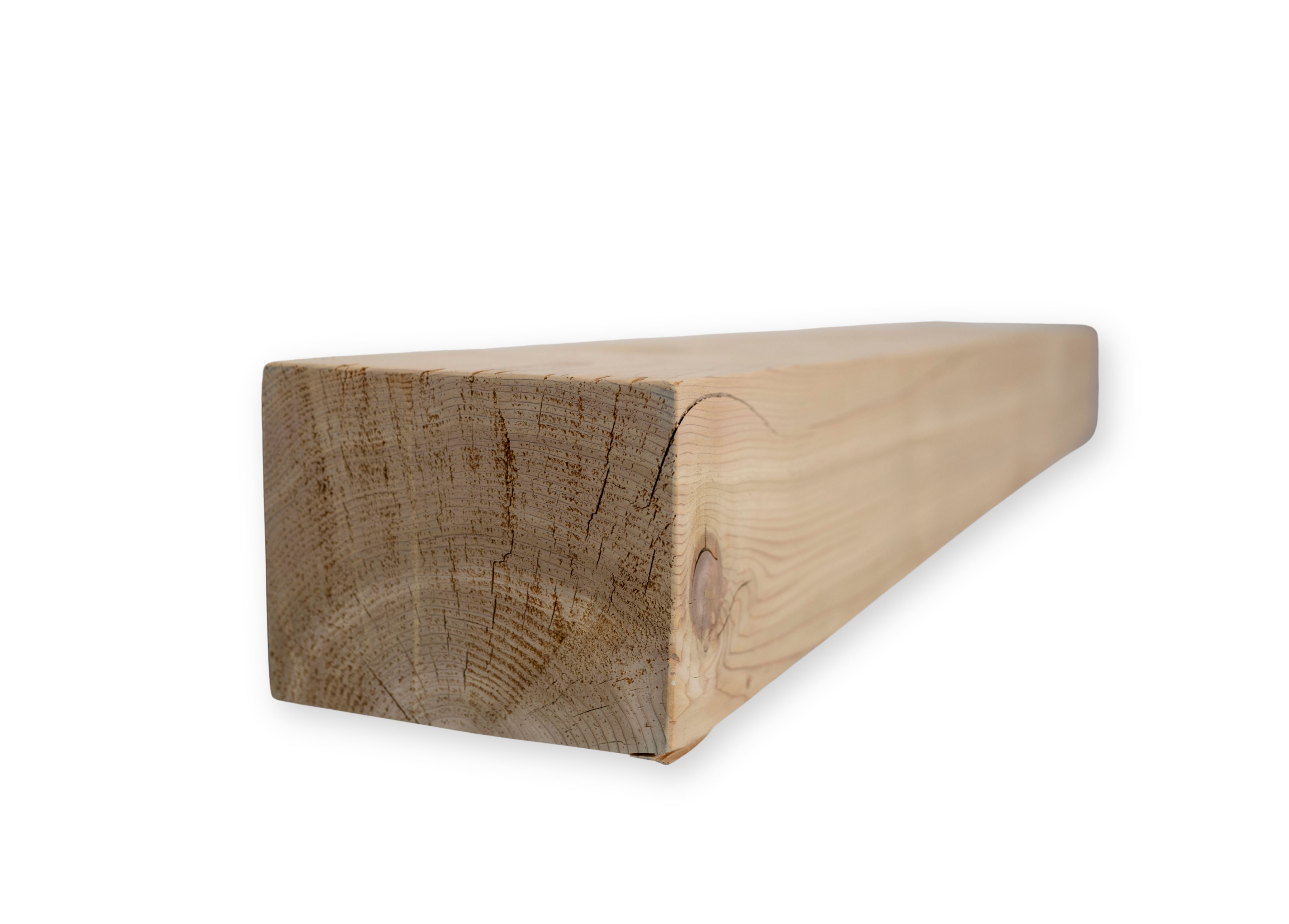 8" x 6.125" x 69.75" Solid Mantel