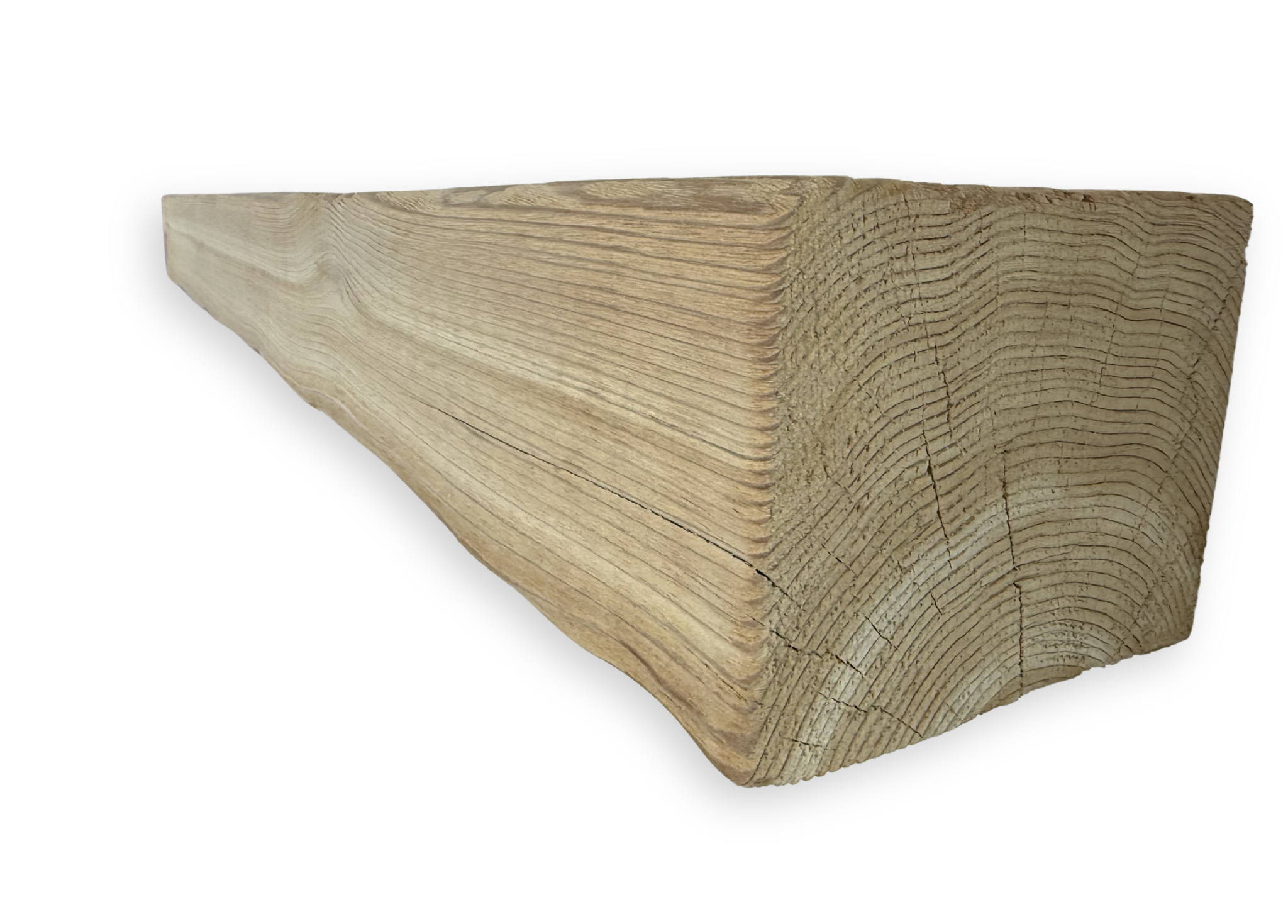 Reclaimed Solid Wood Mantel - 8” x 6.125” x 69.75” - SM115
