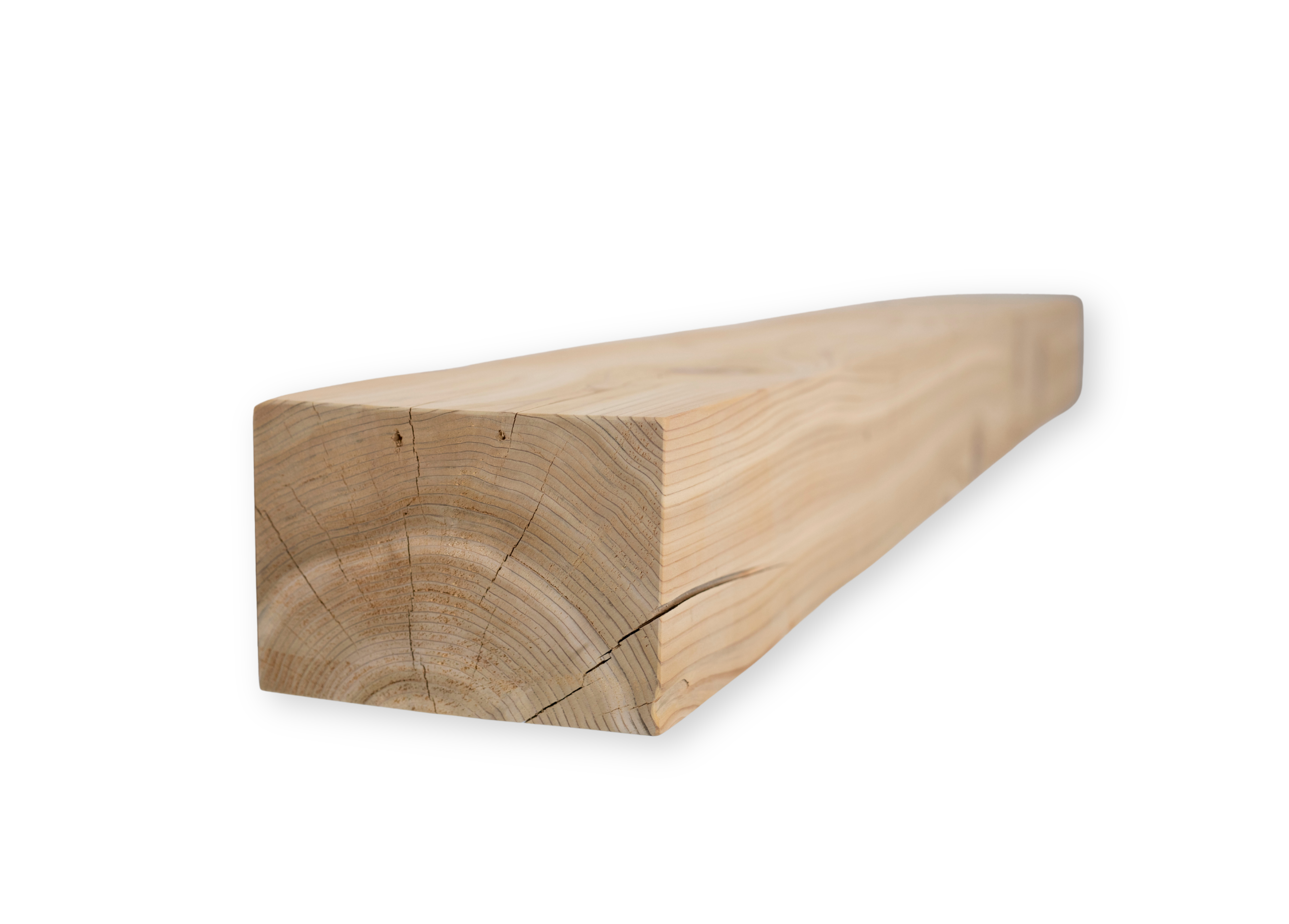7.75" x 5.75" x 96.75" Solid Mantel