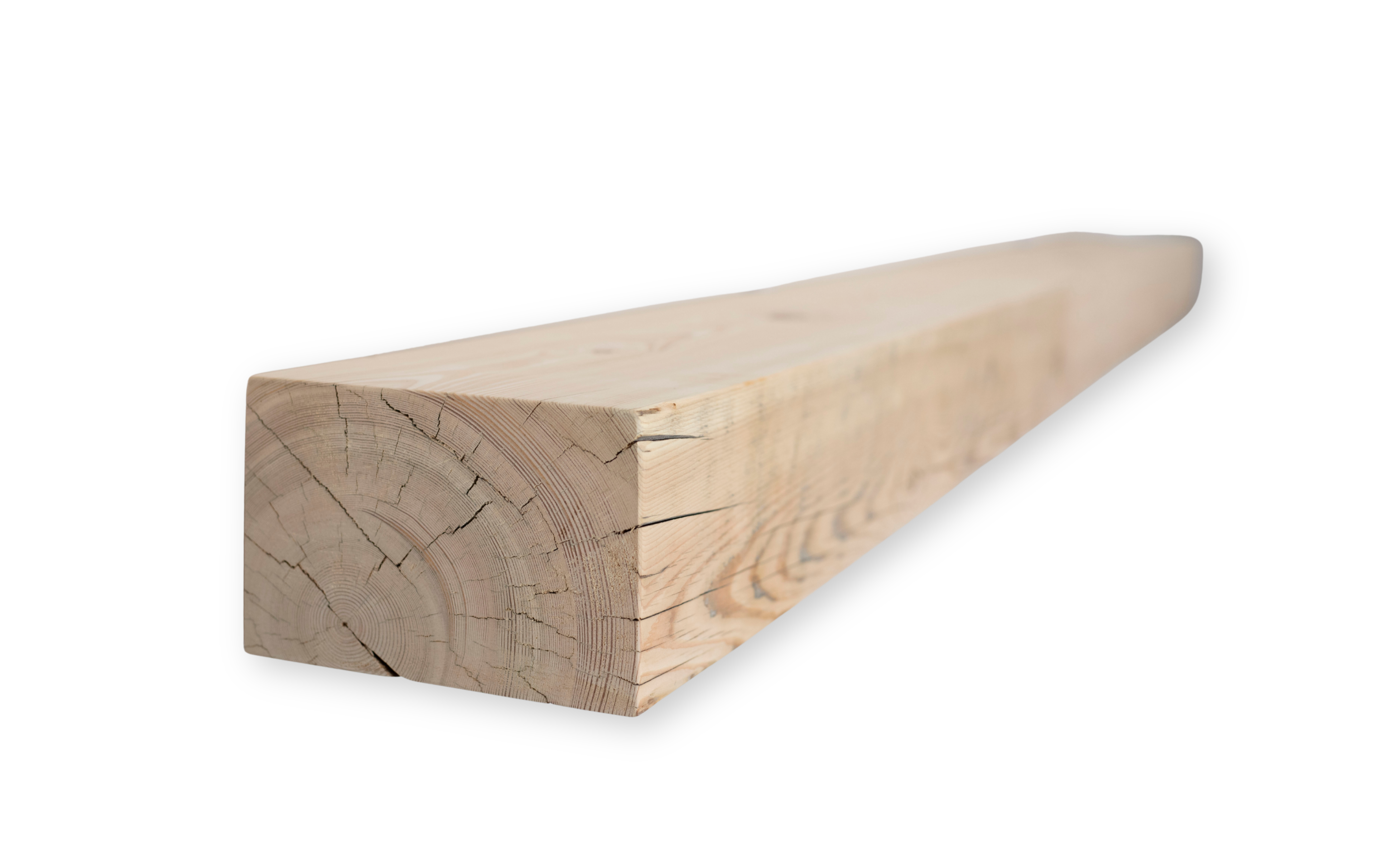7.75" x 5" x 101.25" Solid Mantel