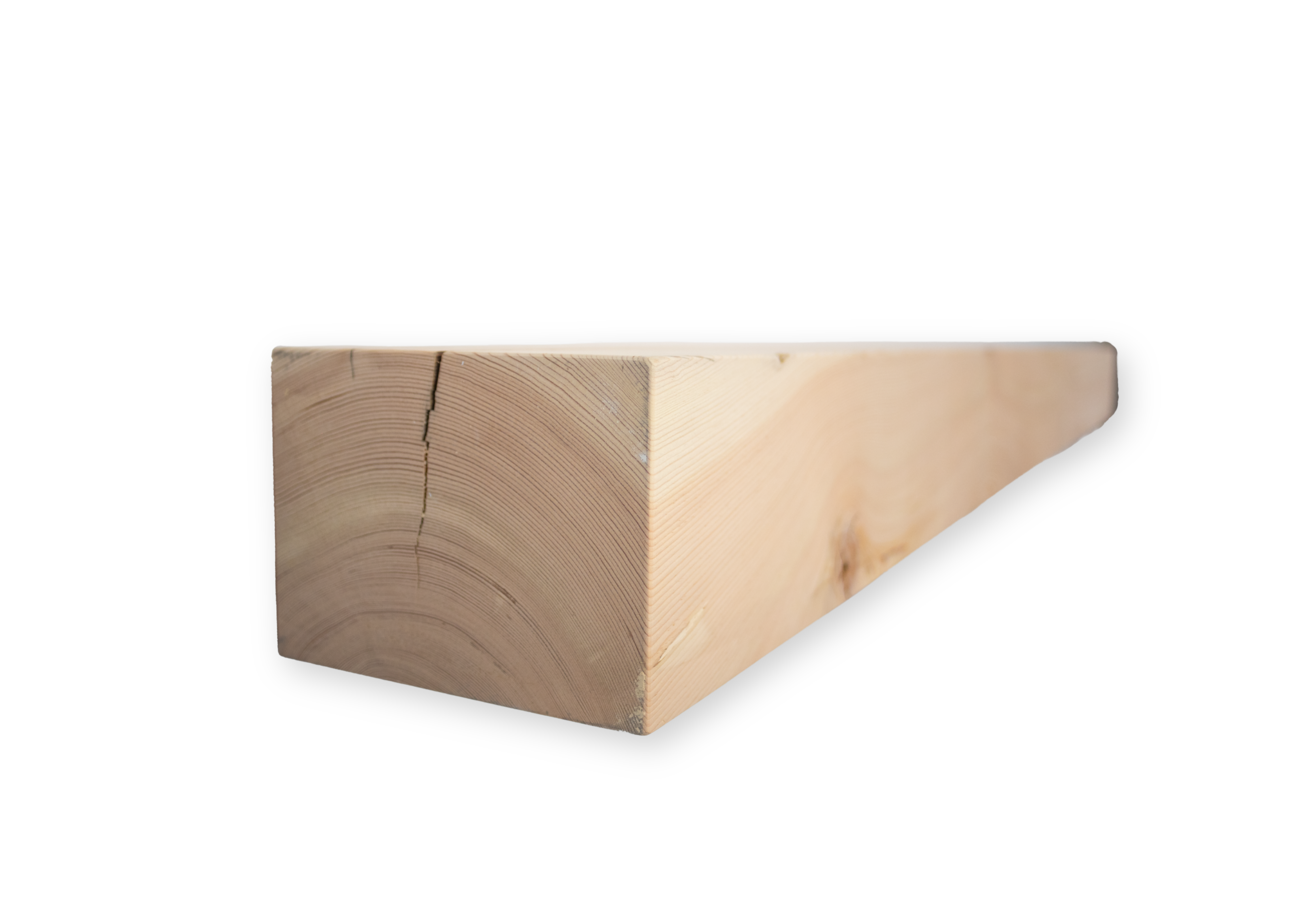 7" x 5.25" x 71.25" Solid Mantel