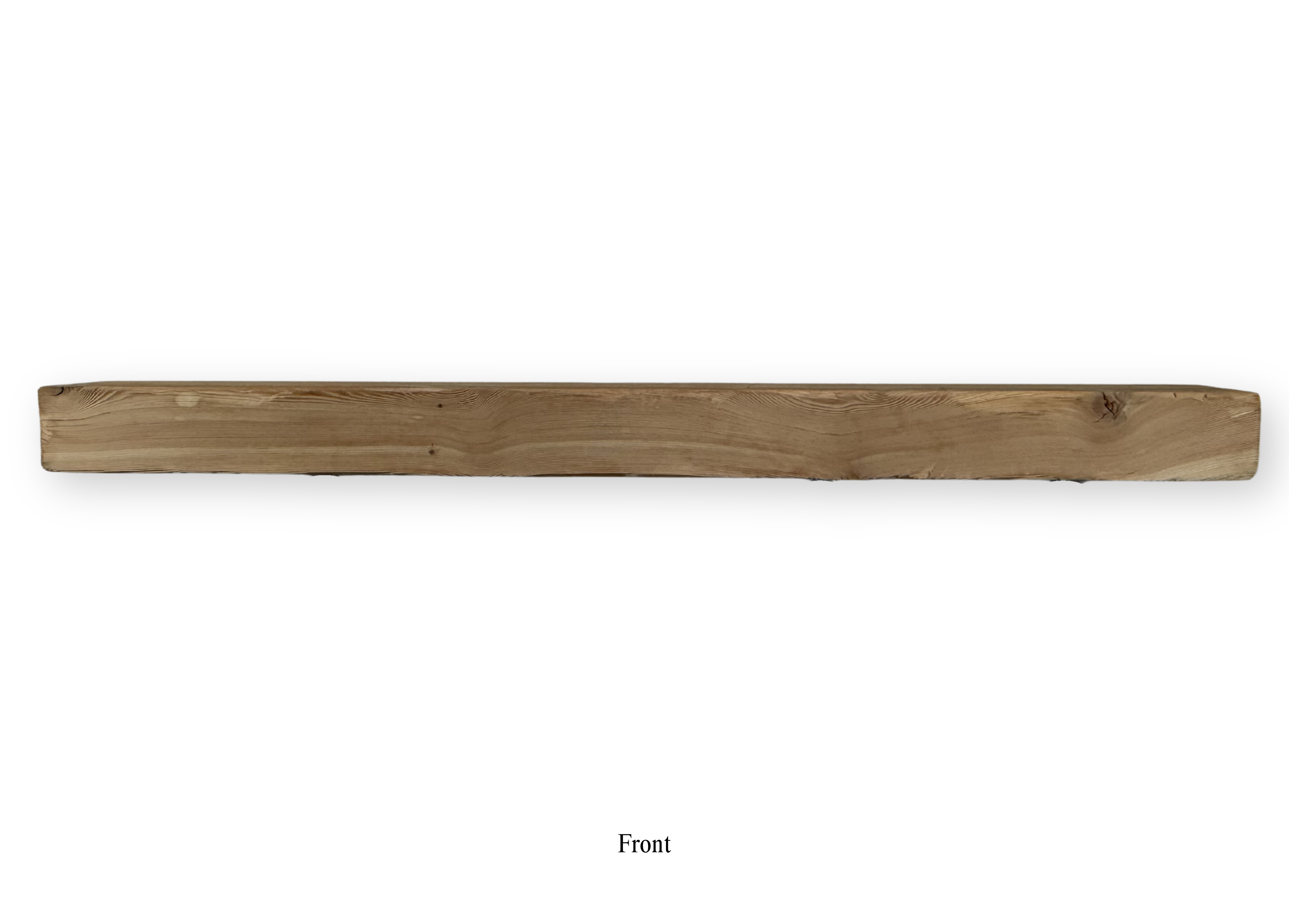 Reclaimed Solid Wood Mantel - 7” x 5.25” x 71.25”