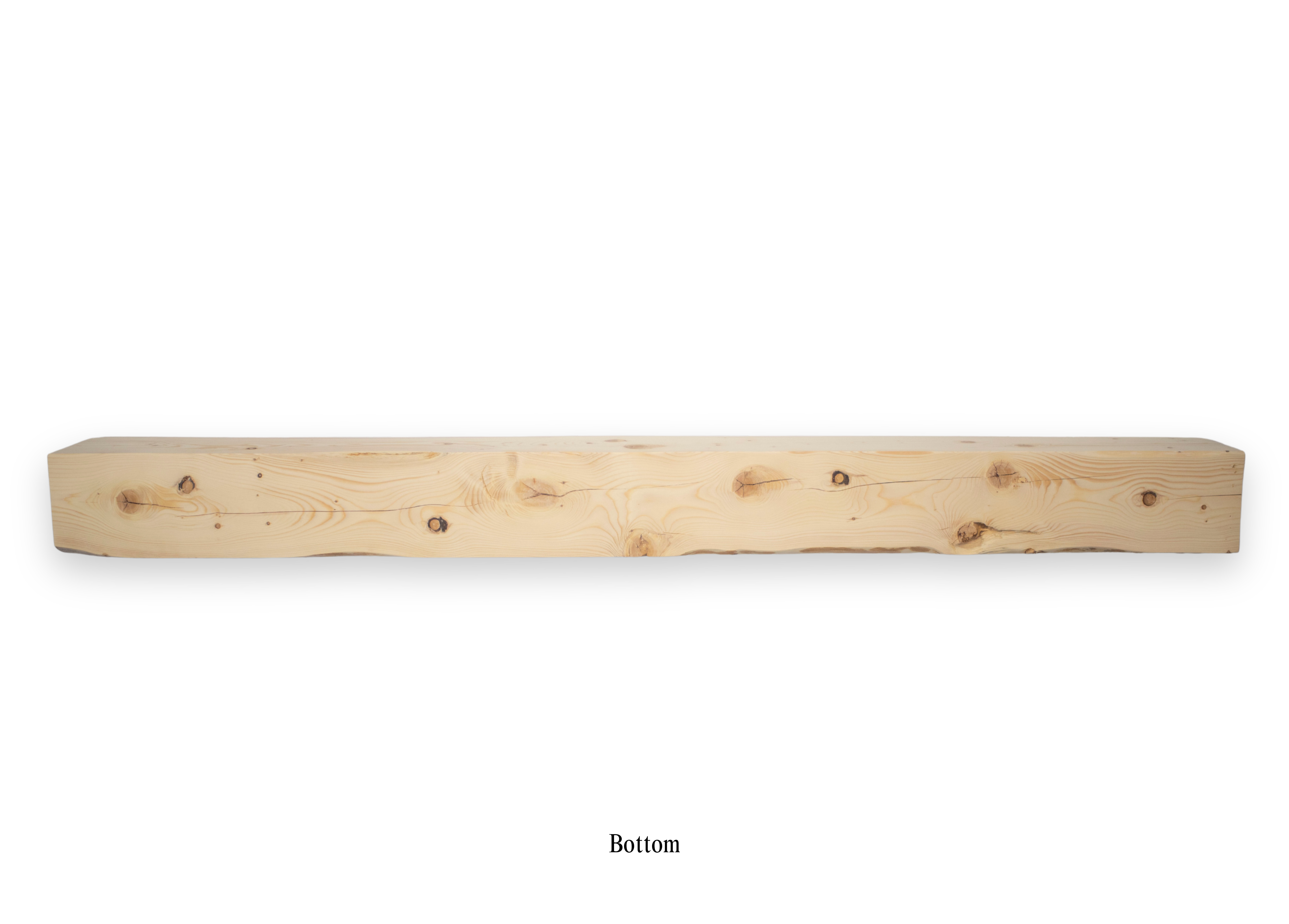 5.75" x 5.5" x 63.5" Solid Mantel SM121