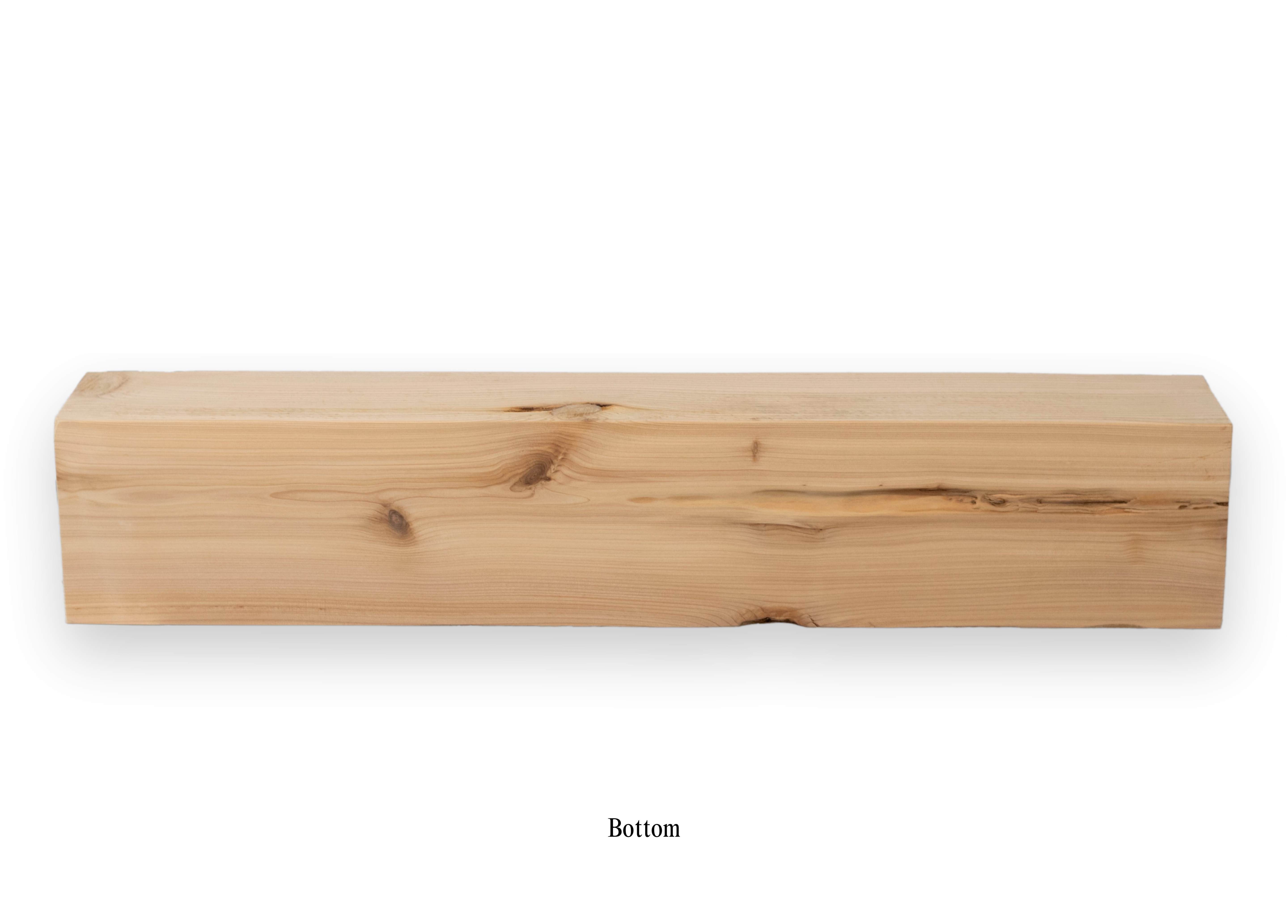 7.75" x 6.75" x 43.75" Solid Mantel