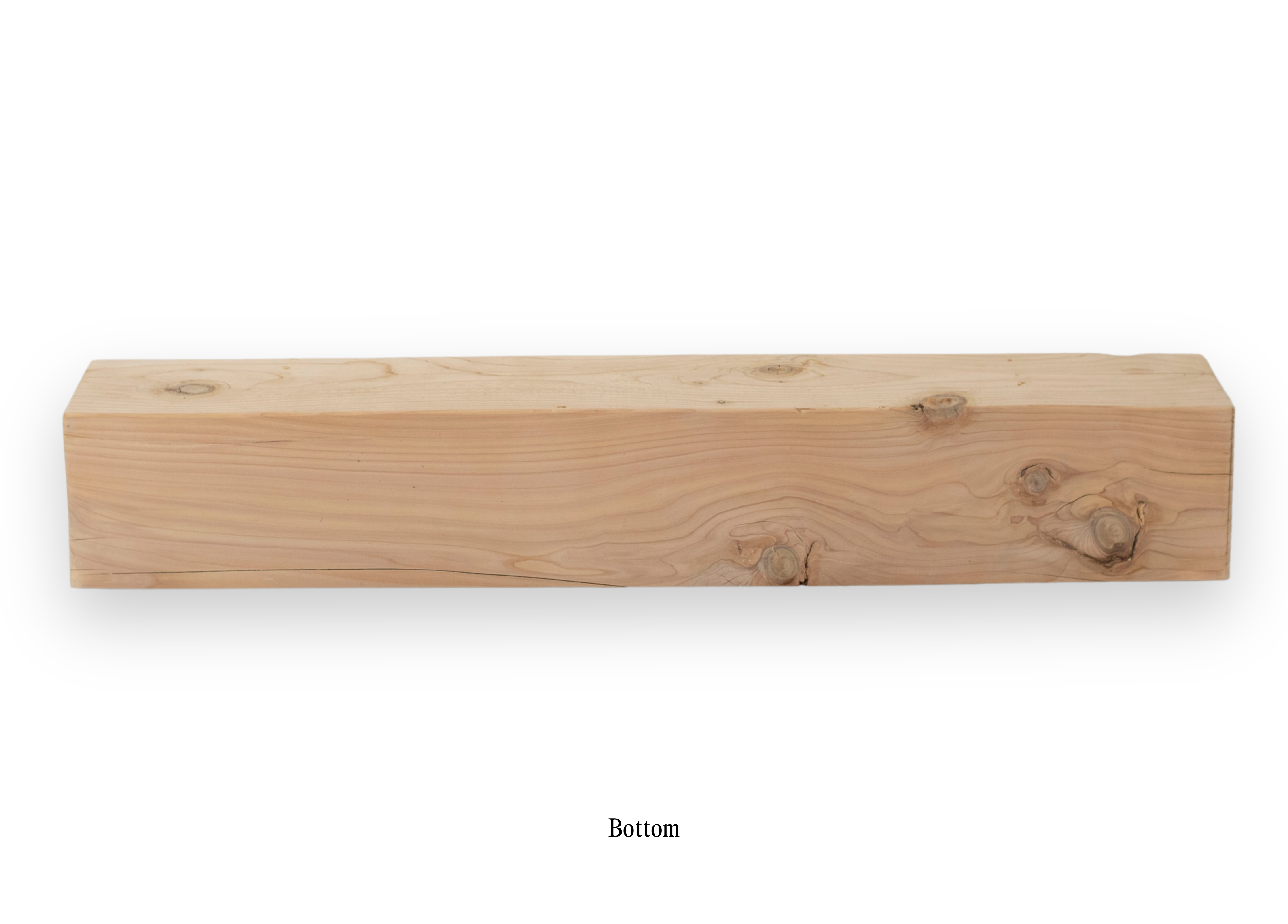7.75" x 6.75" x 43.75" Solid Mantel