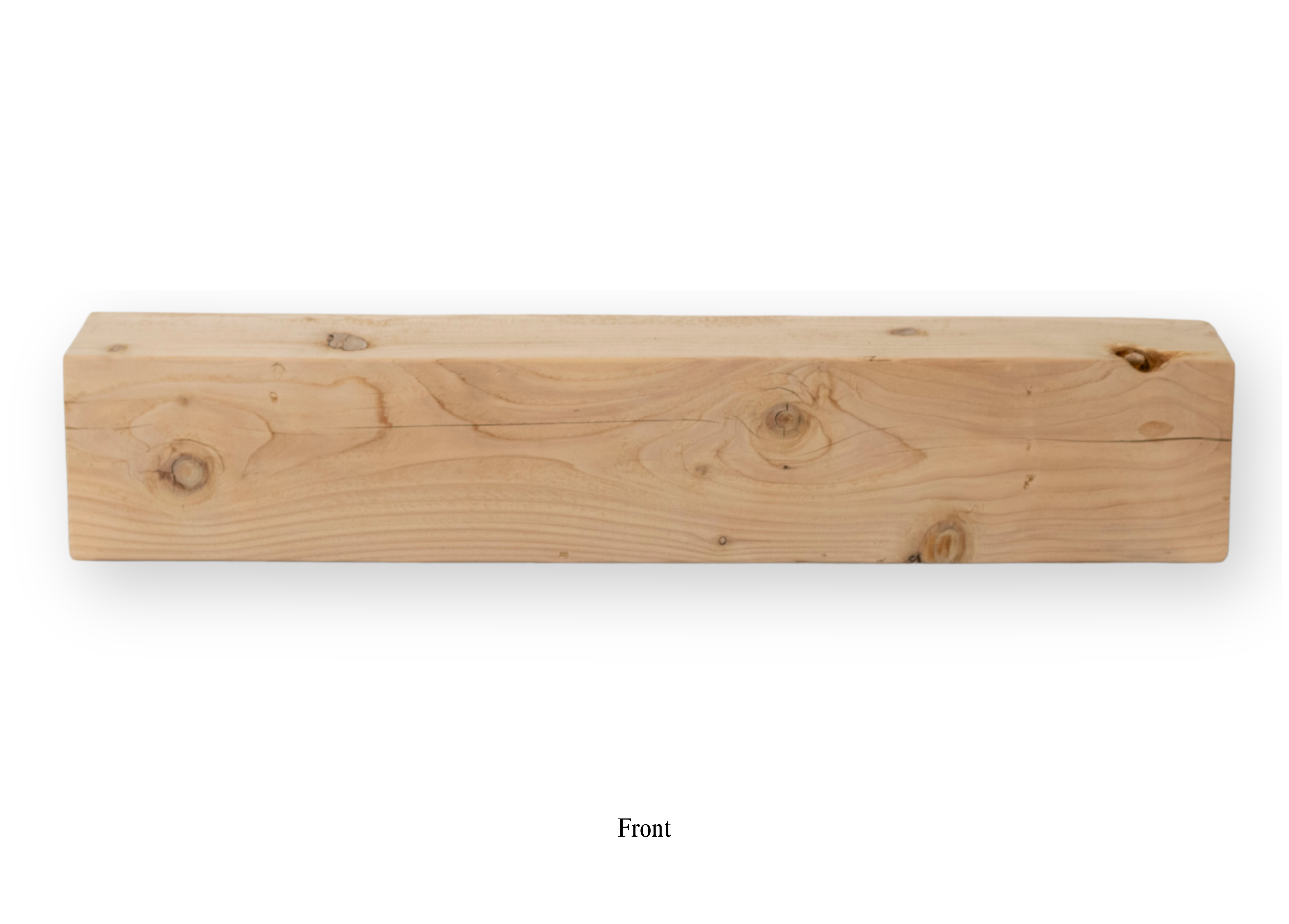 7.75" x 6.75" x 43.75" Solid Mantel