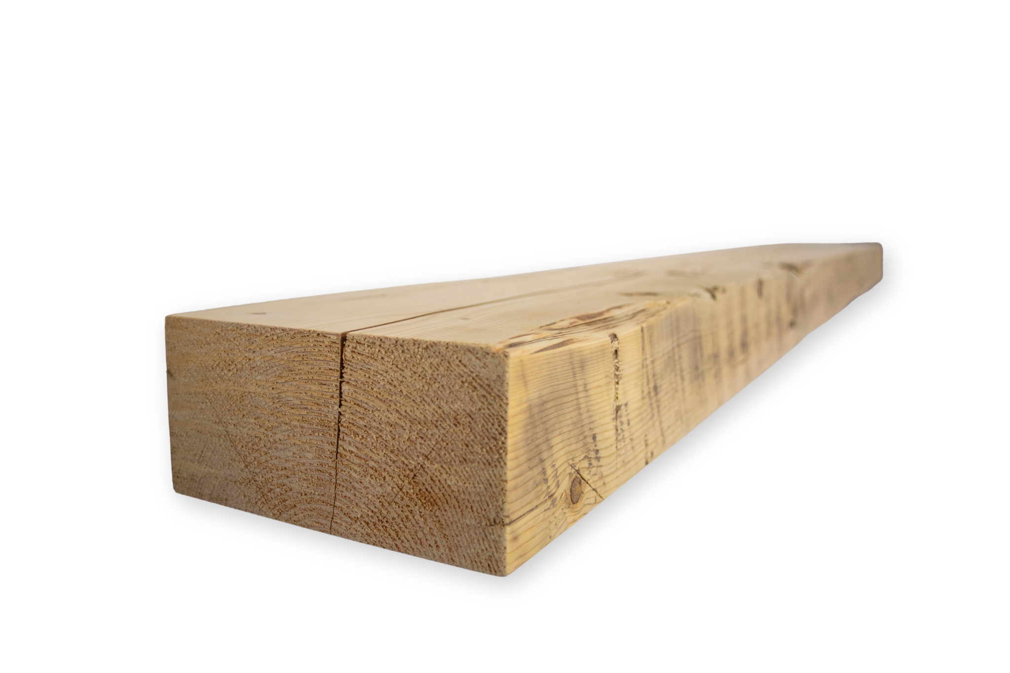 9.5" x 4.5" x 96.75" Solid Mantel
