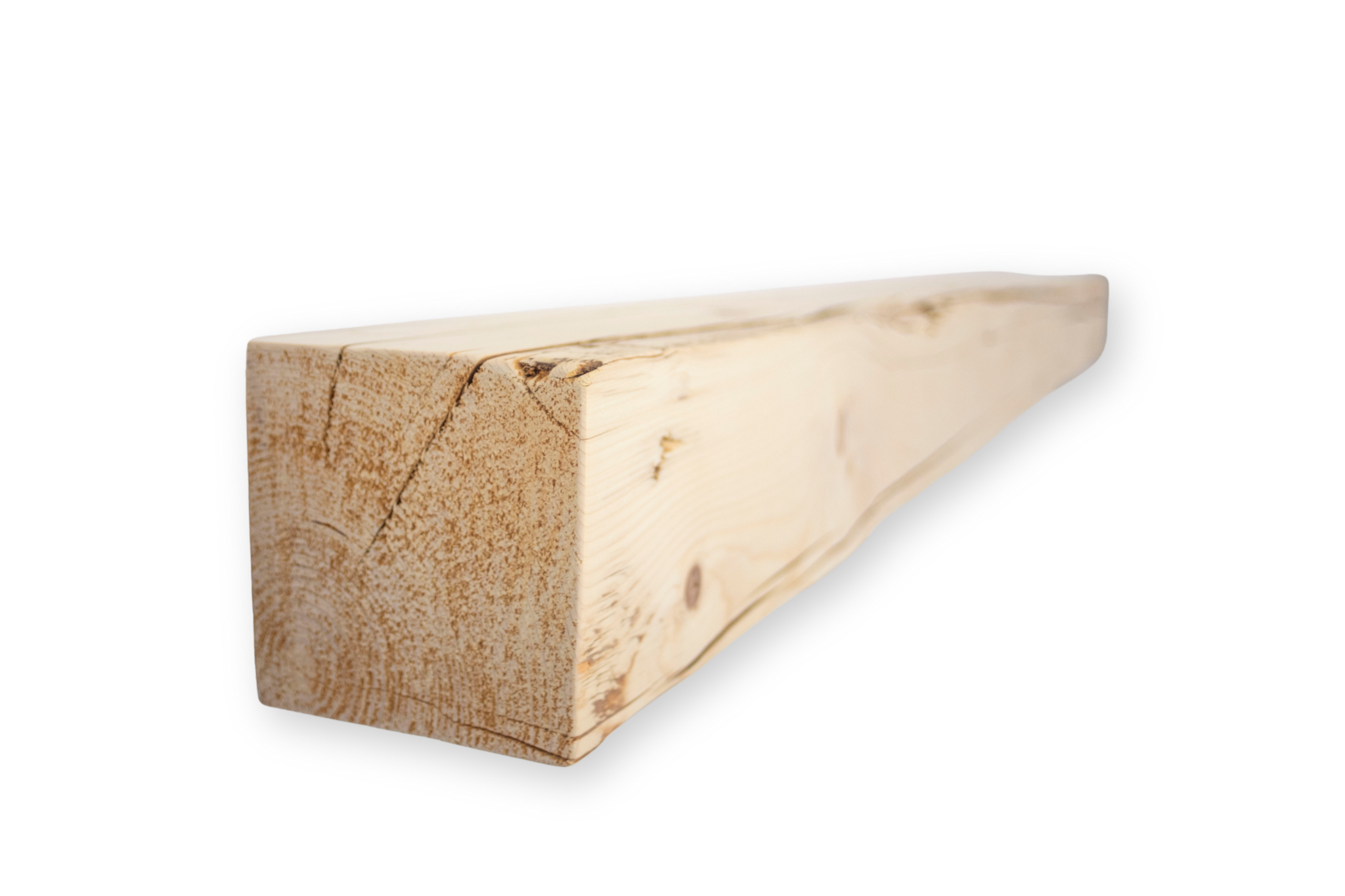 5" x 5" x 76.25" Solid Mantel