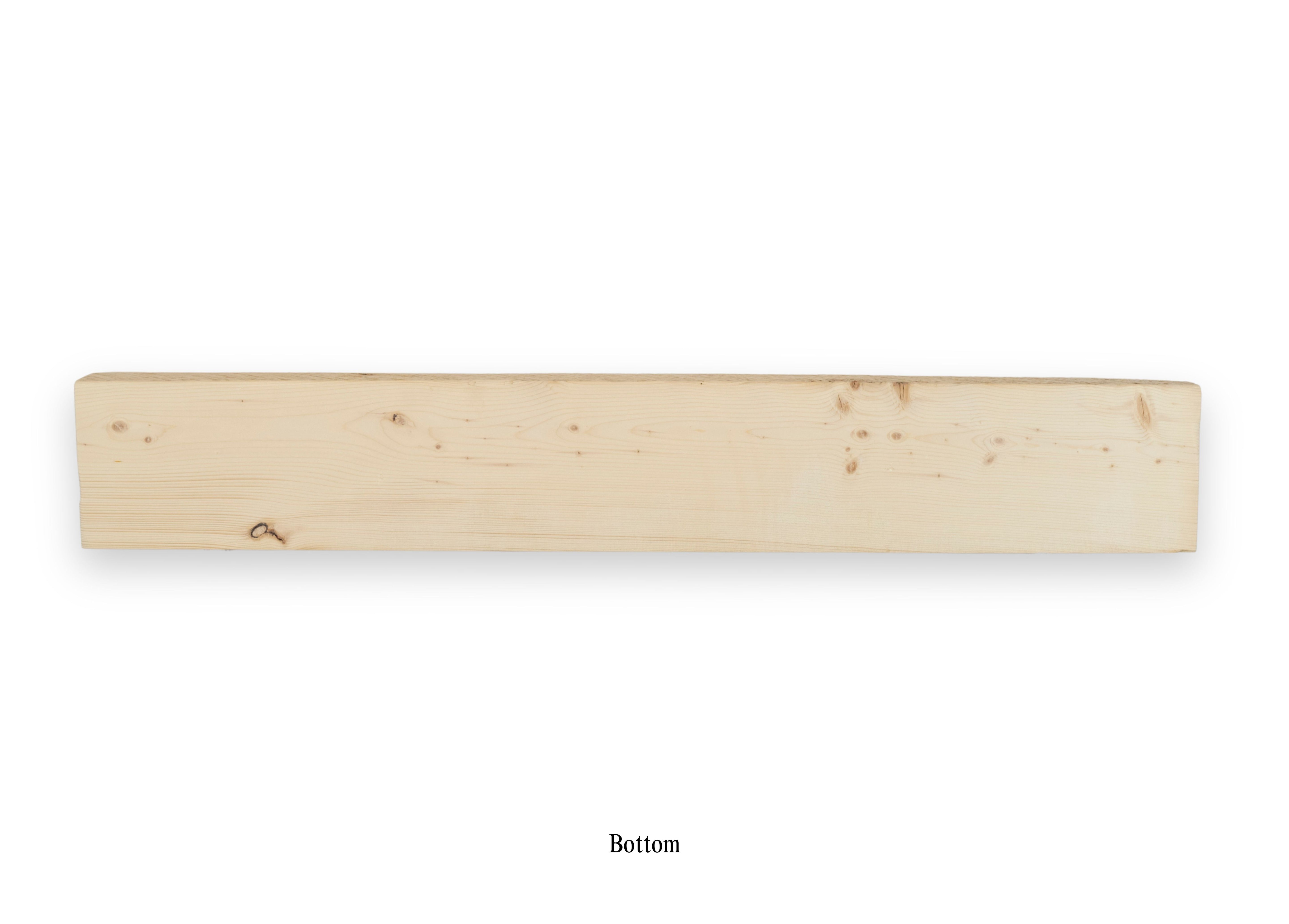 9.625" x 3.875" x 64" Solid Mantel