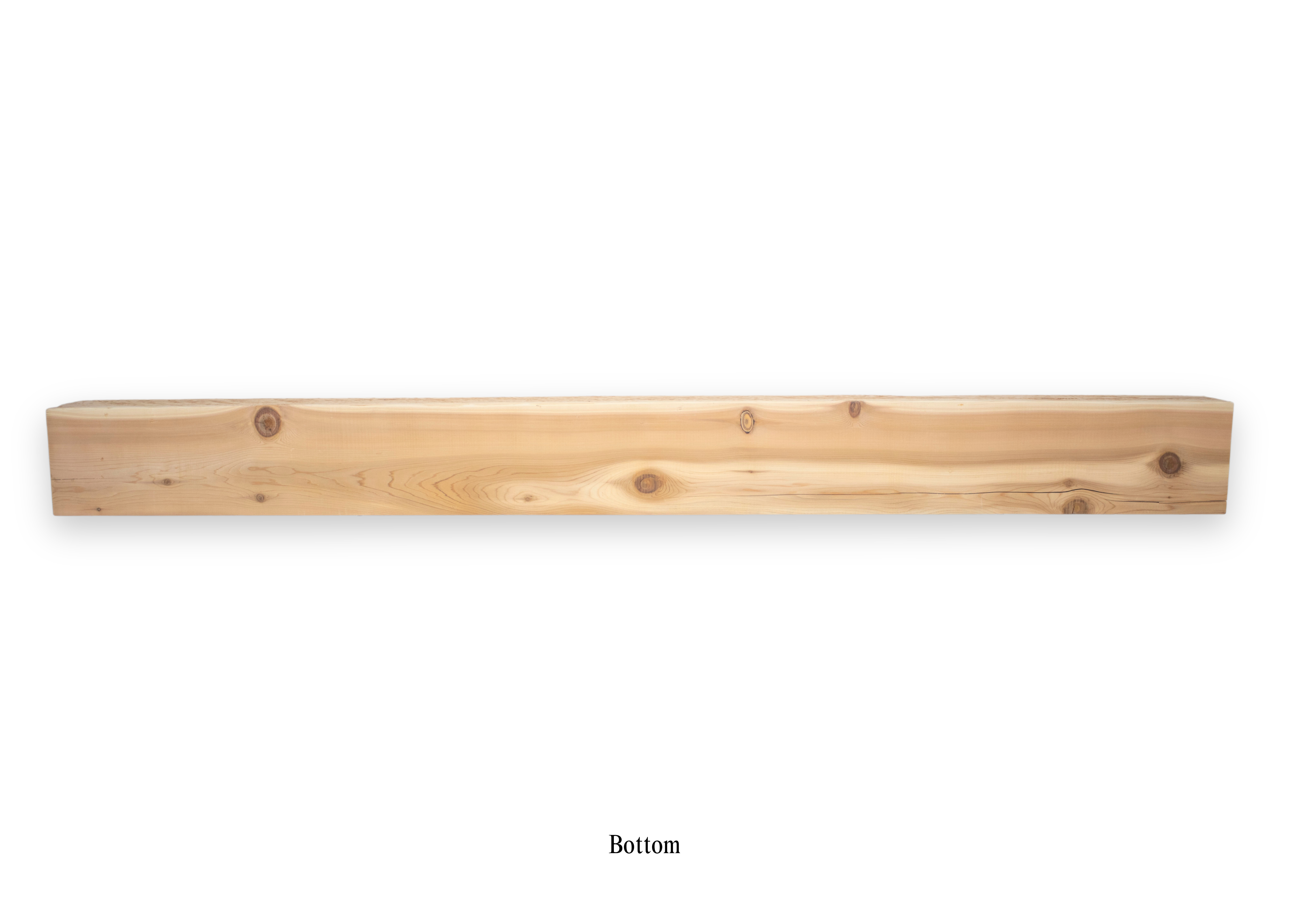 8.25" x 5.25" x 88.5" Solid Mantel