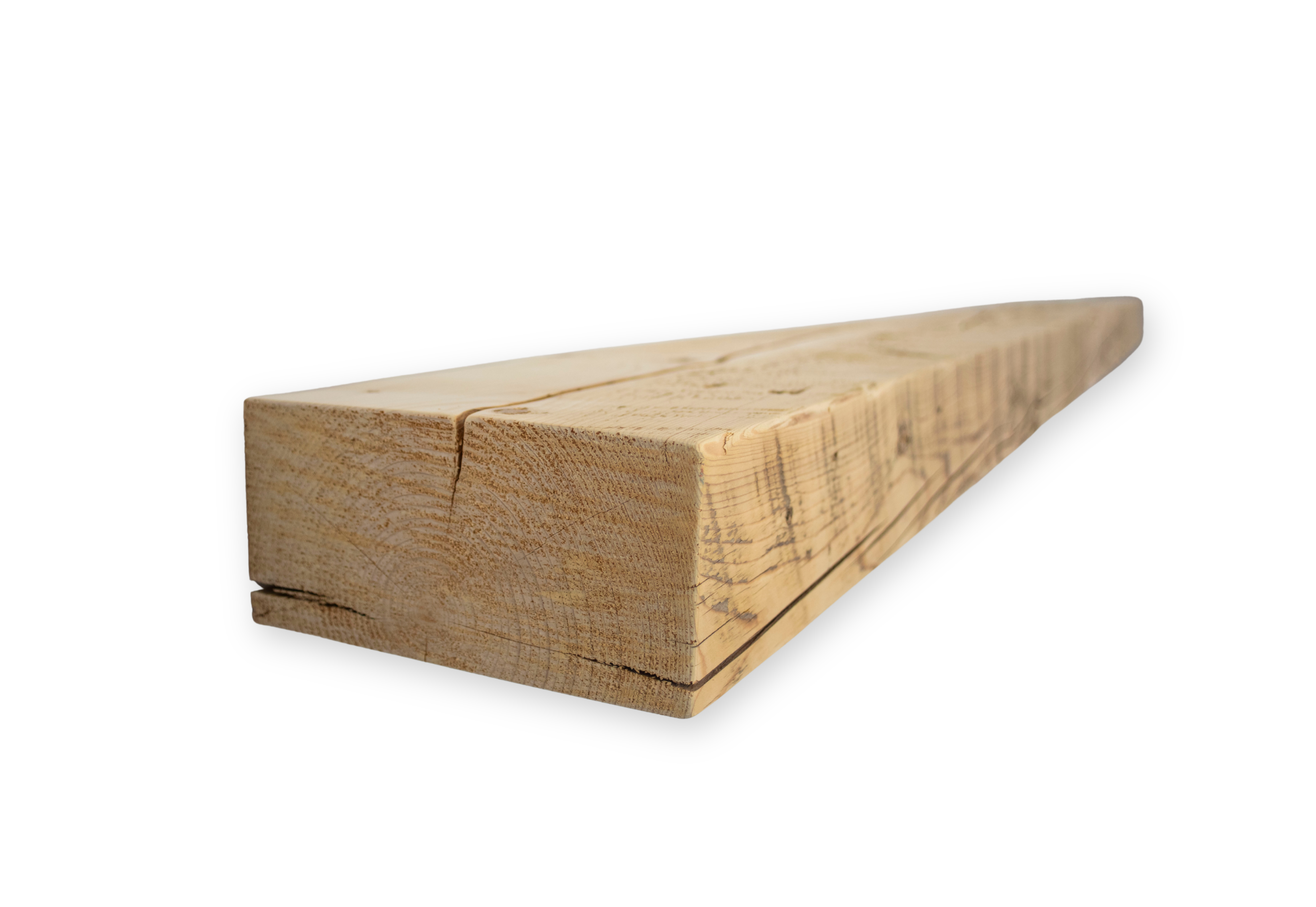 9.5" x 4.5" x 96" Solid Mantel