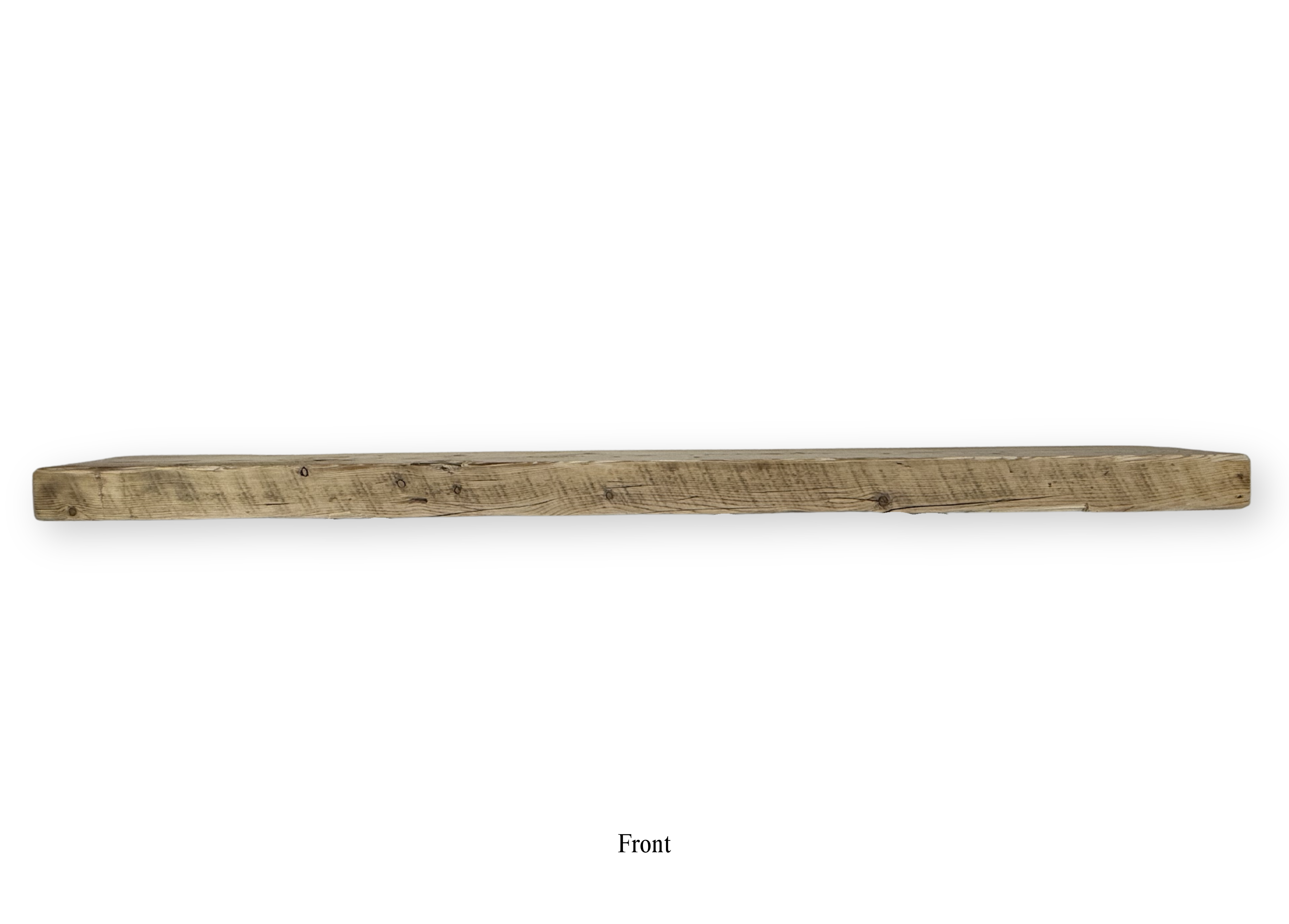 9.5" x 4.5" x 96" Solid Mantel