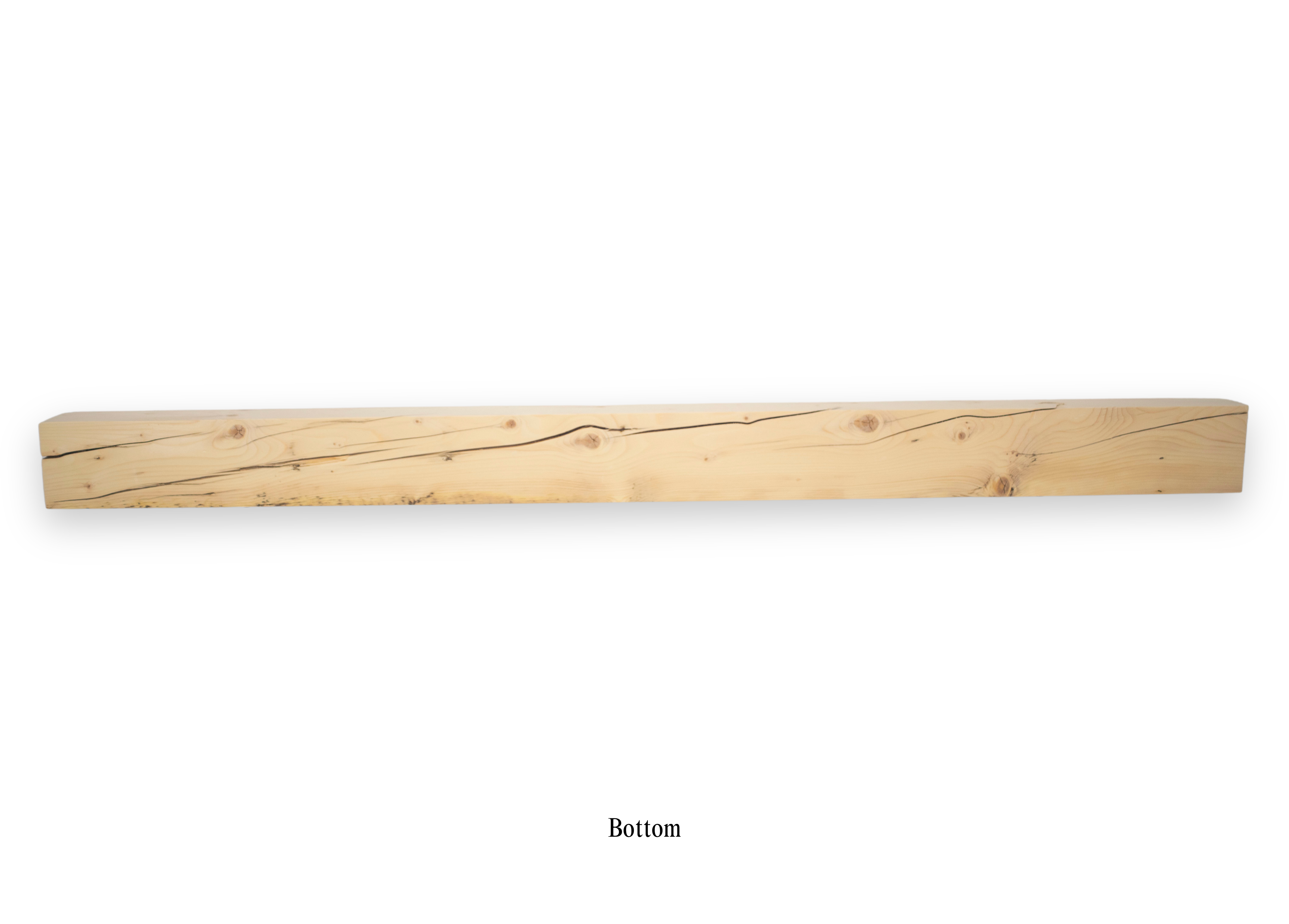 5.5" x 3.75" x 73" Solid Mantel