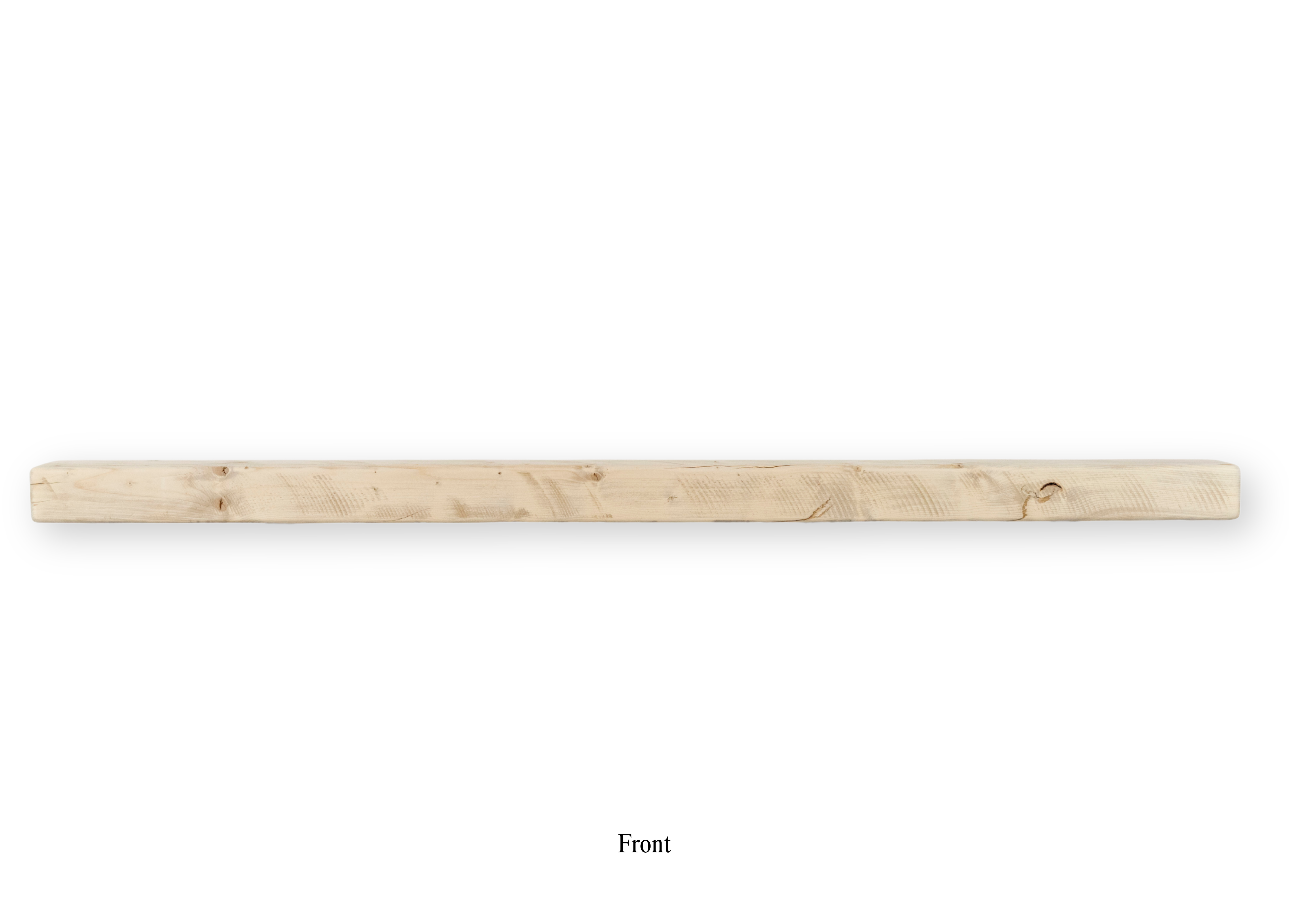 5.625" x 3.75" x 73.125" Solid Mantel