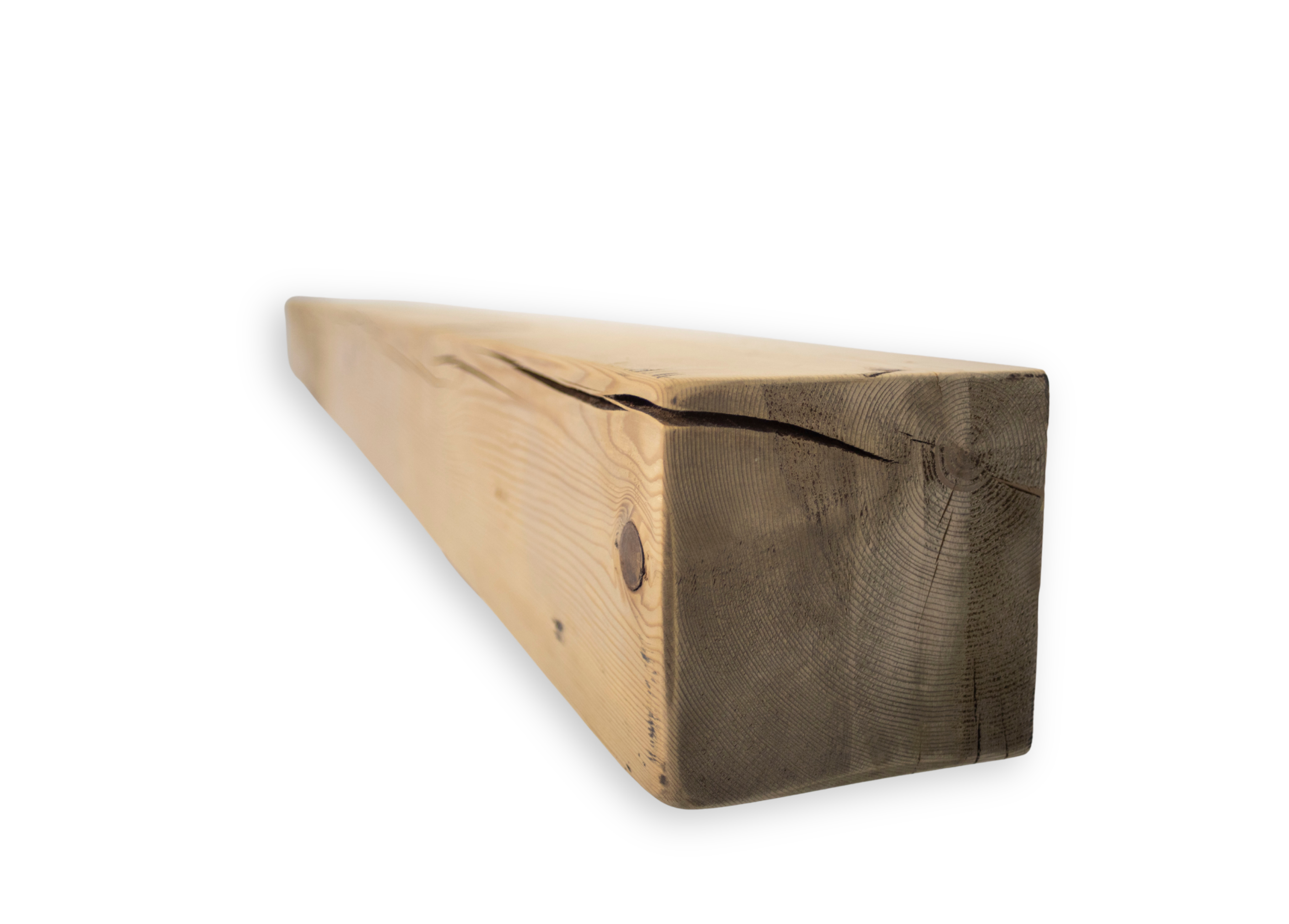 6" x 6" x 85.5" Solid Mantel