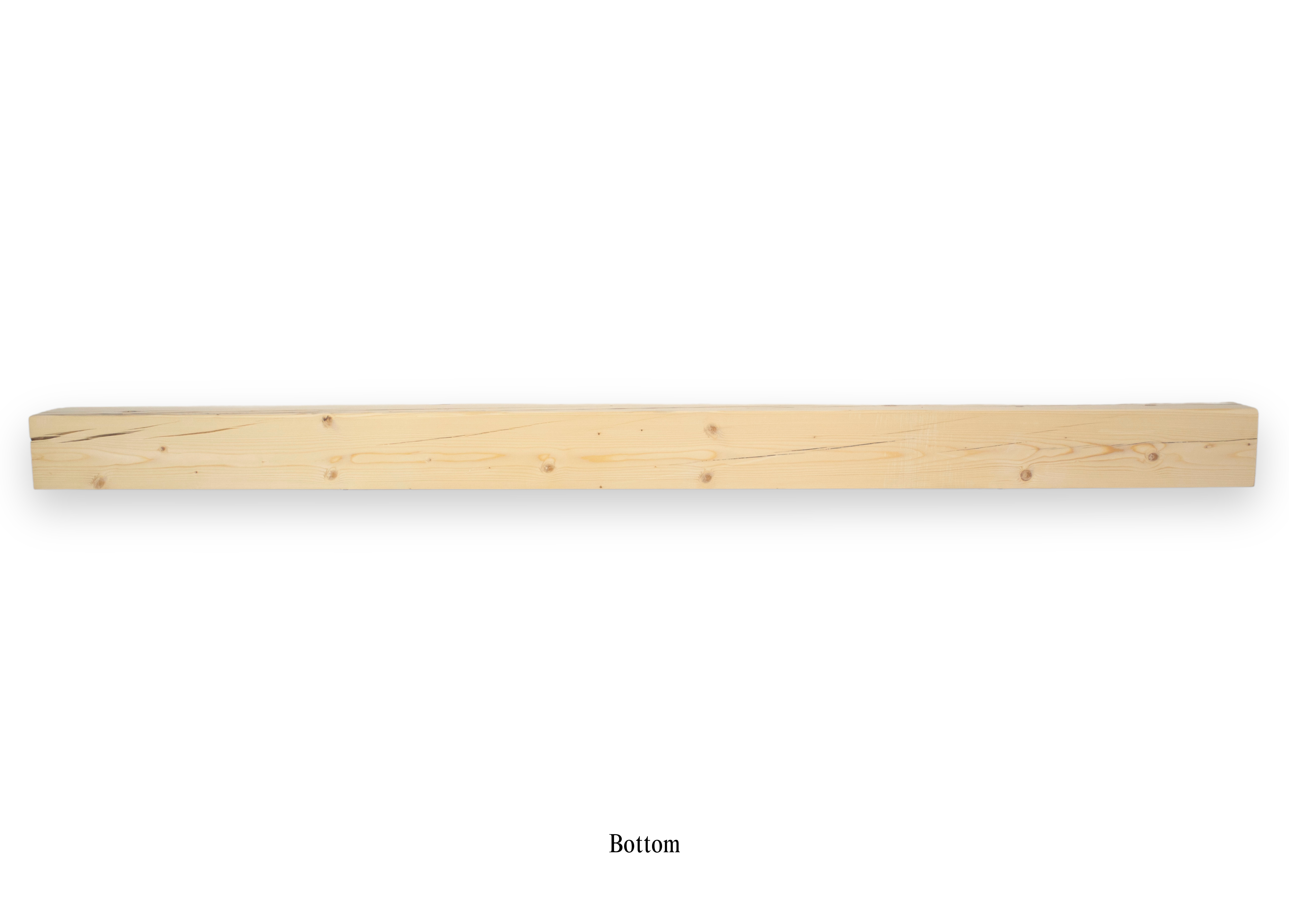 5.75" x 5.5" x 91" Solid Mantel