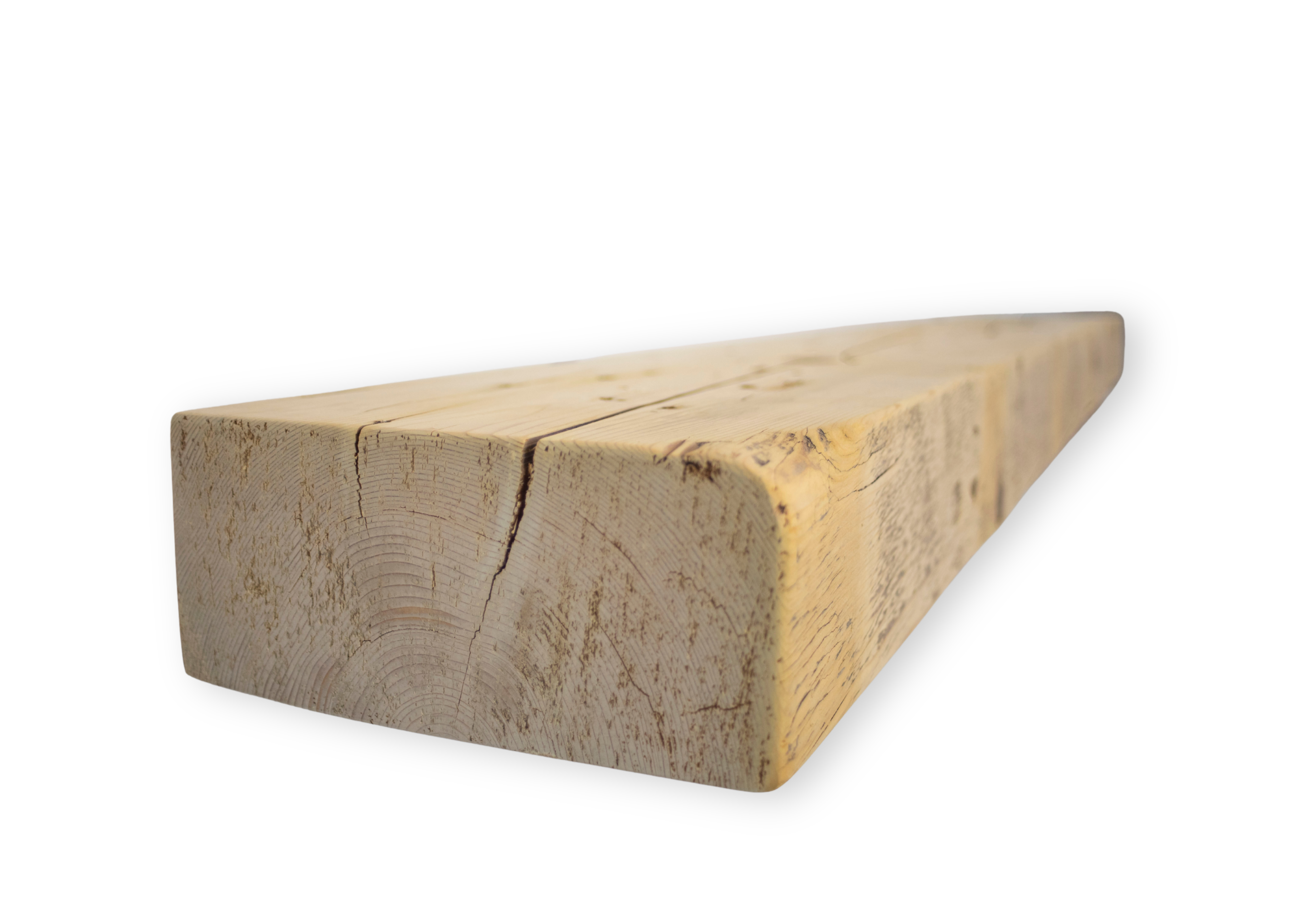 8.75" x 4" x 75.25" Solid Mantel