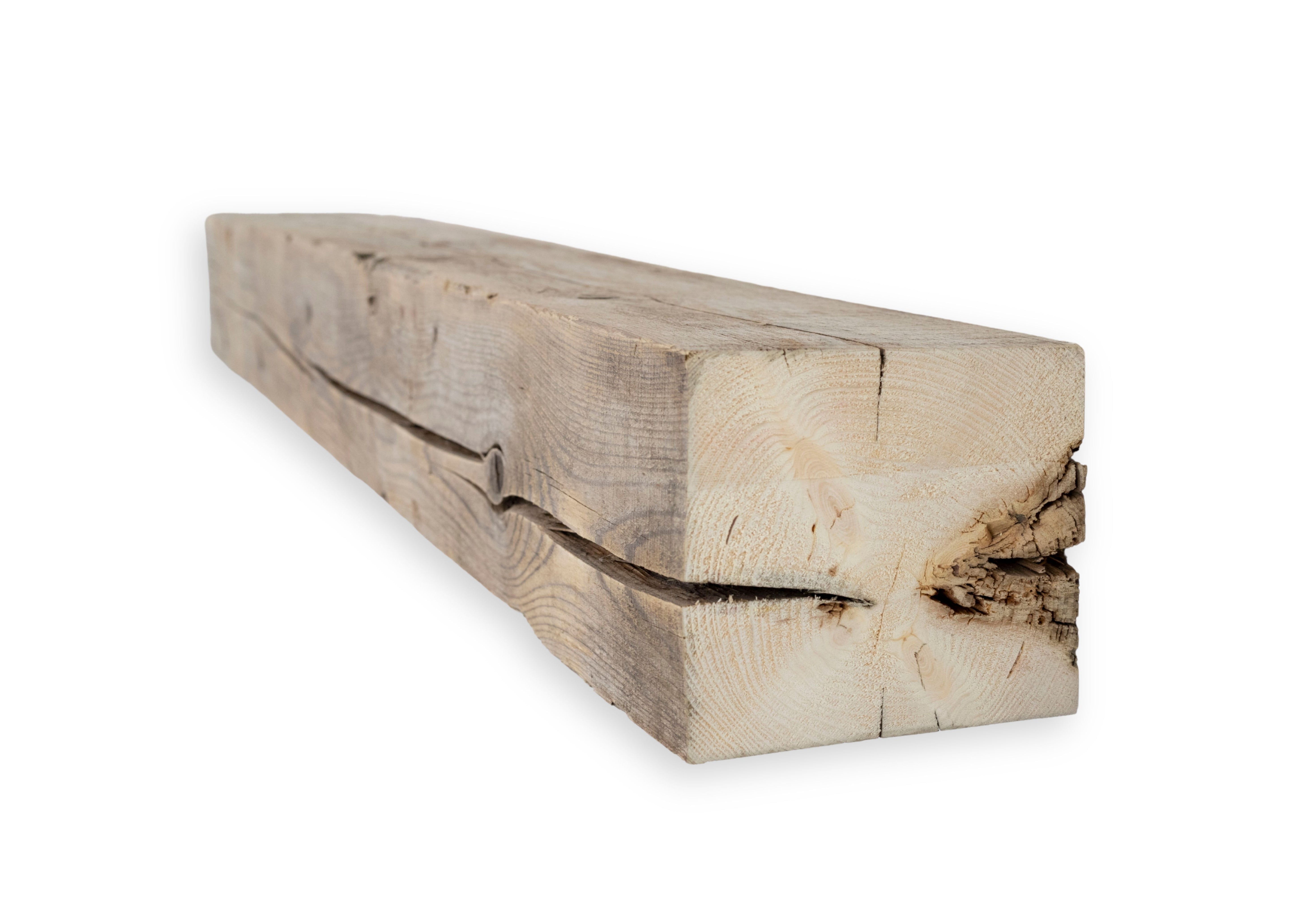 7.5" x 7" x 64.375" Solid Mantel