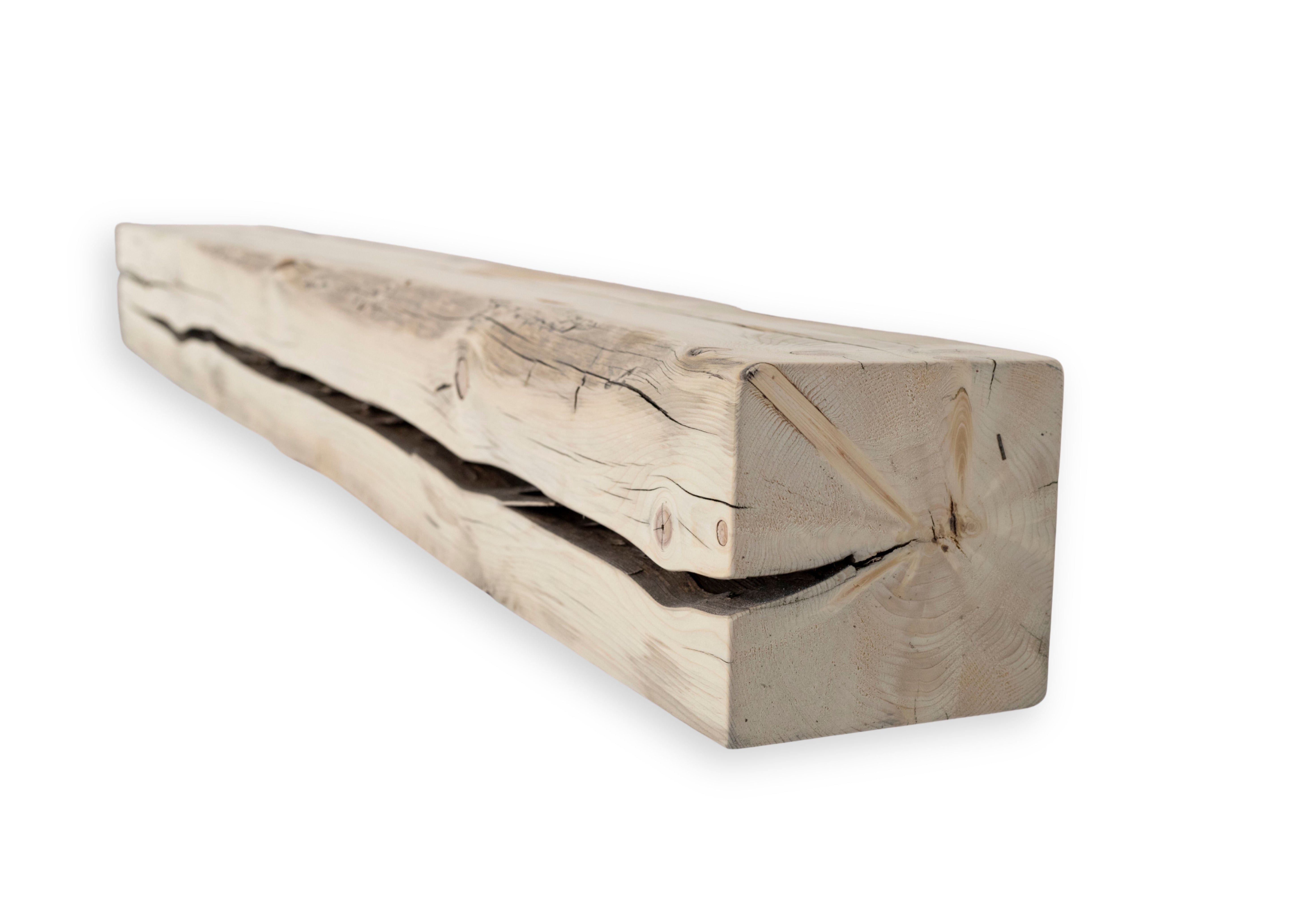 6.625" x 6.875" x 76" Solid Mantel