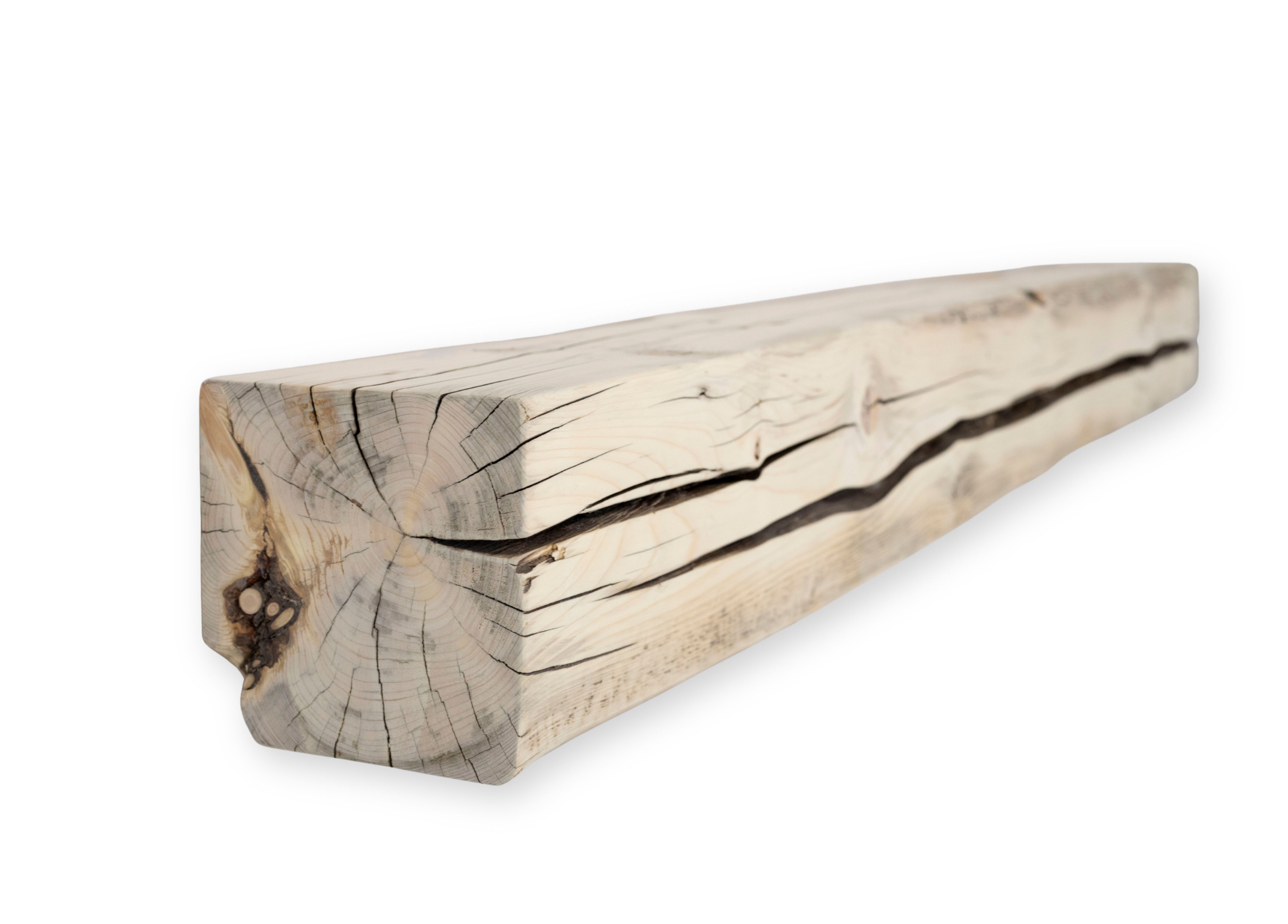 6.625" x 6.875" x 76" Solid Mantel