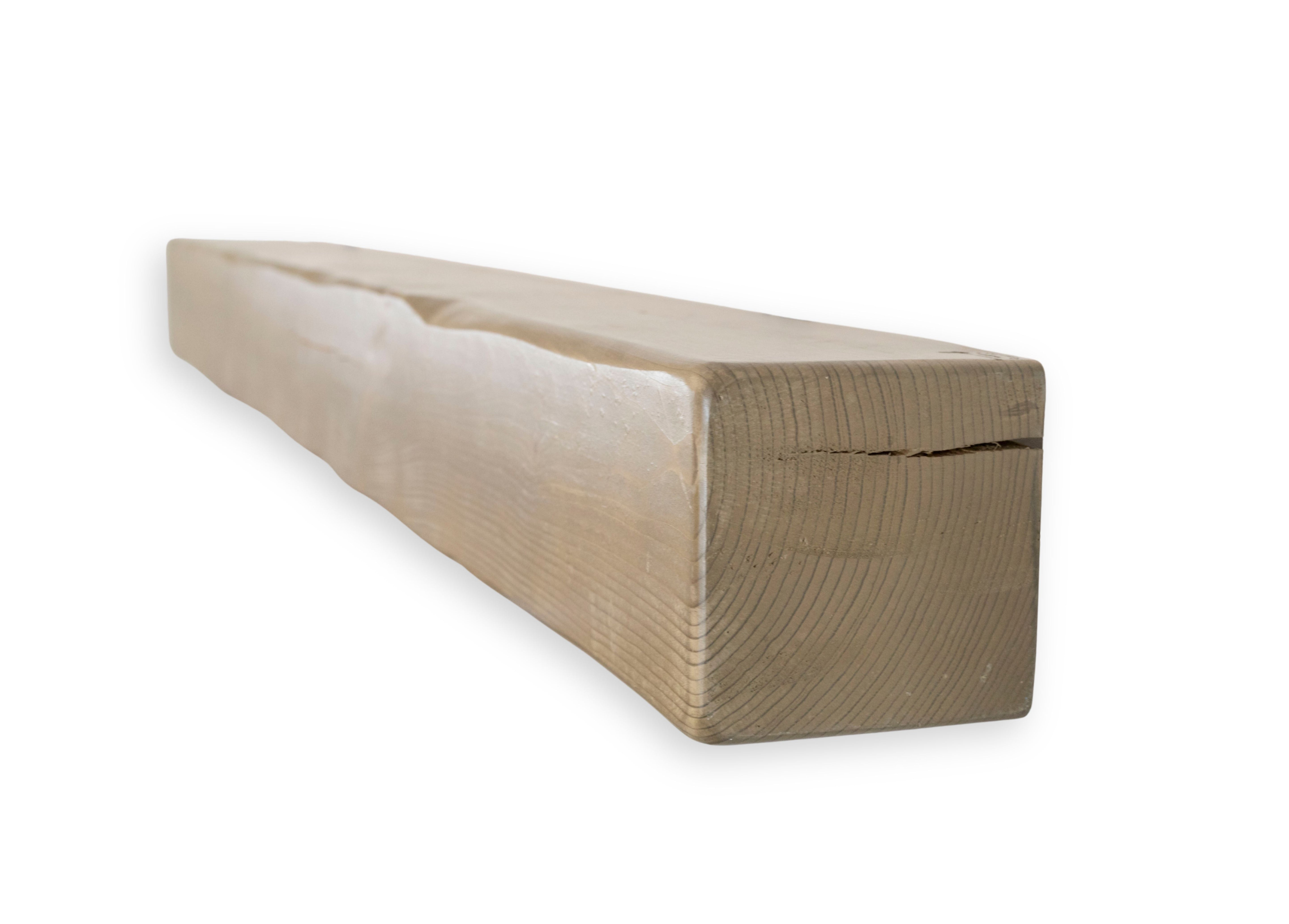 6" x 6" x 72" Finished Solid Mantel