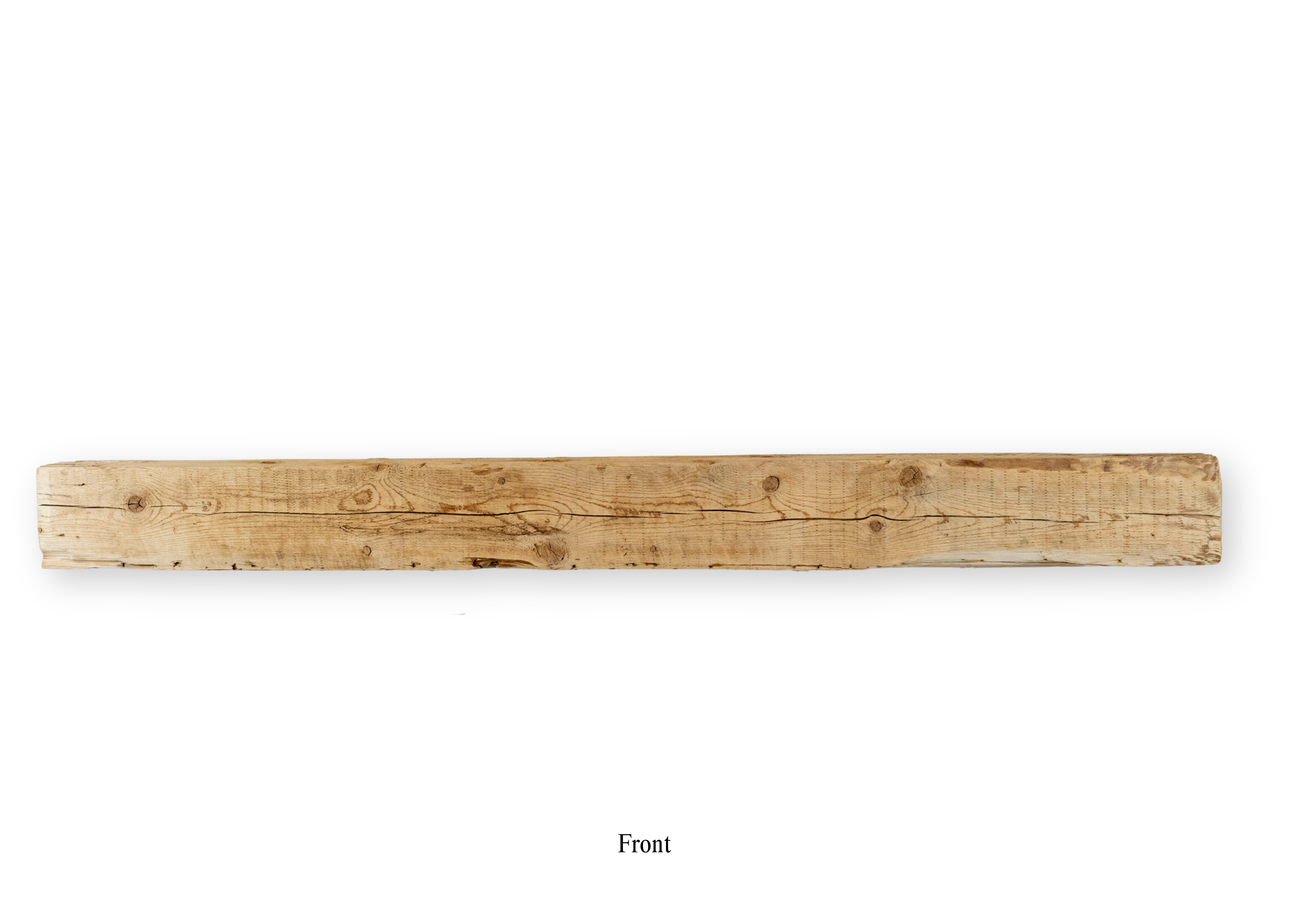 9.5" x 9.5" x 109.5" Solid Mantel