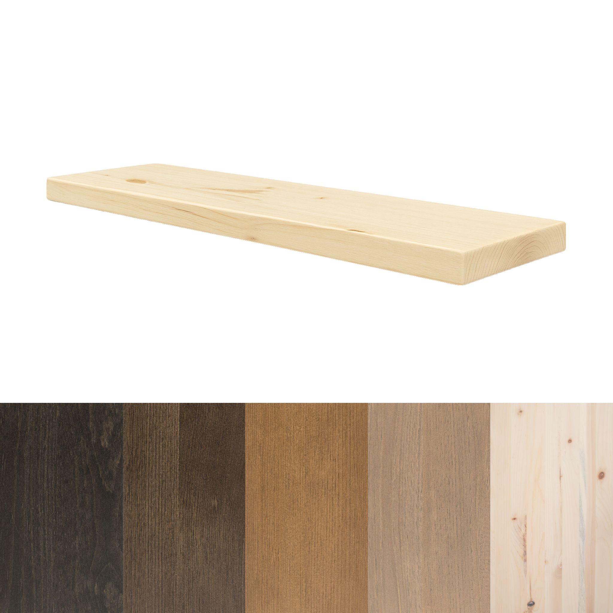 Floating Shelf Kit - 1 3/4" Classic