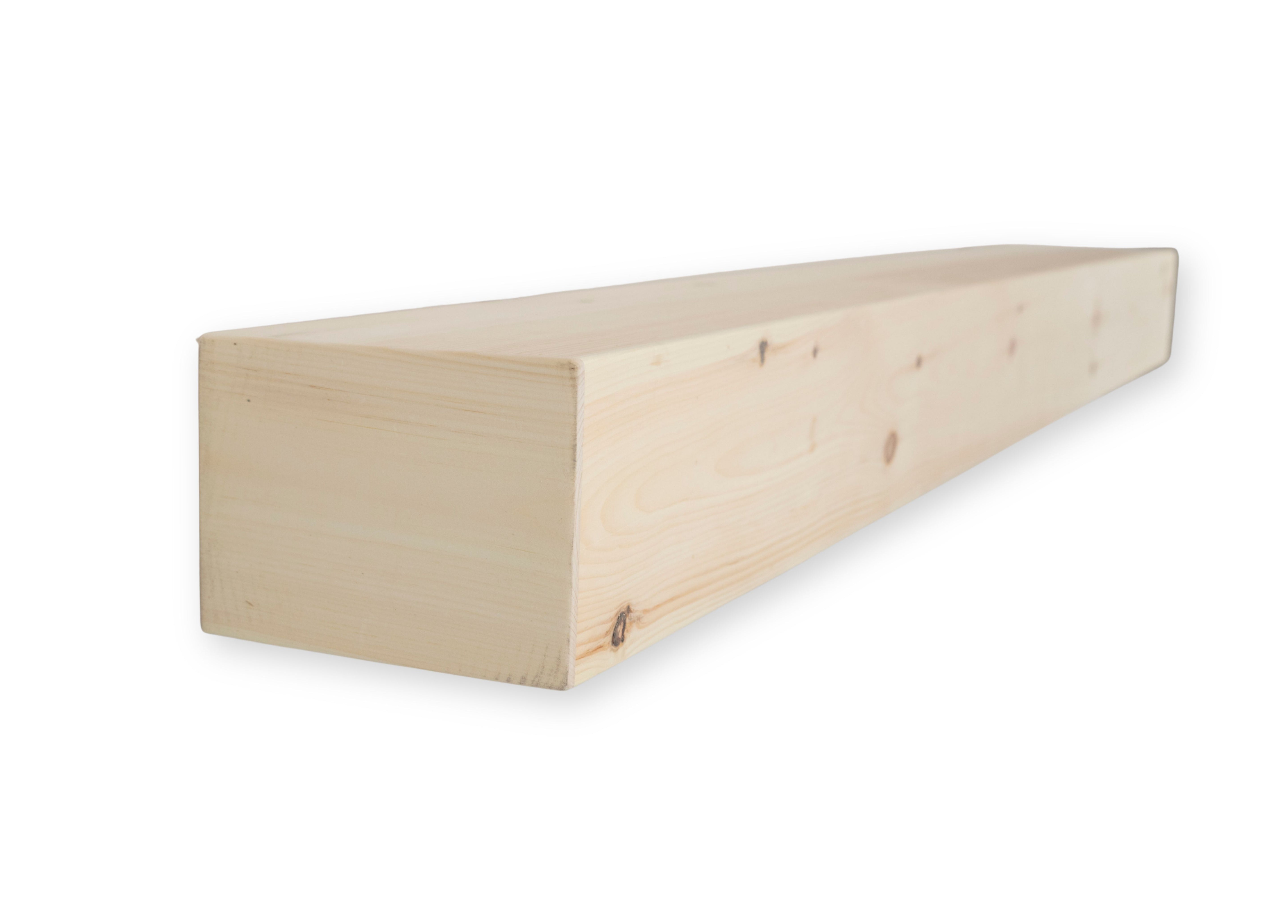 8" Deep x 6" Thick  x 72" Long Hollow Mantel Kit