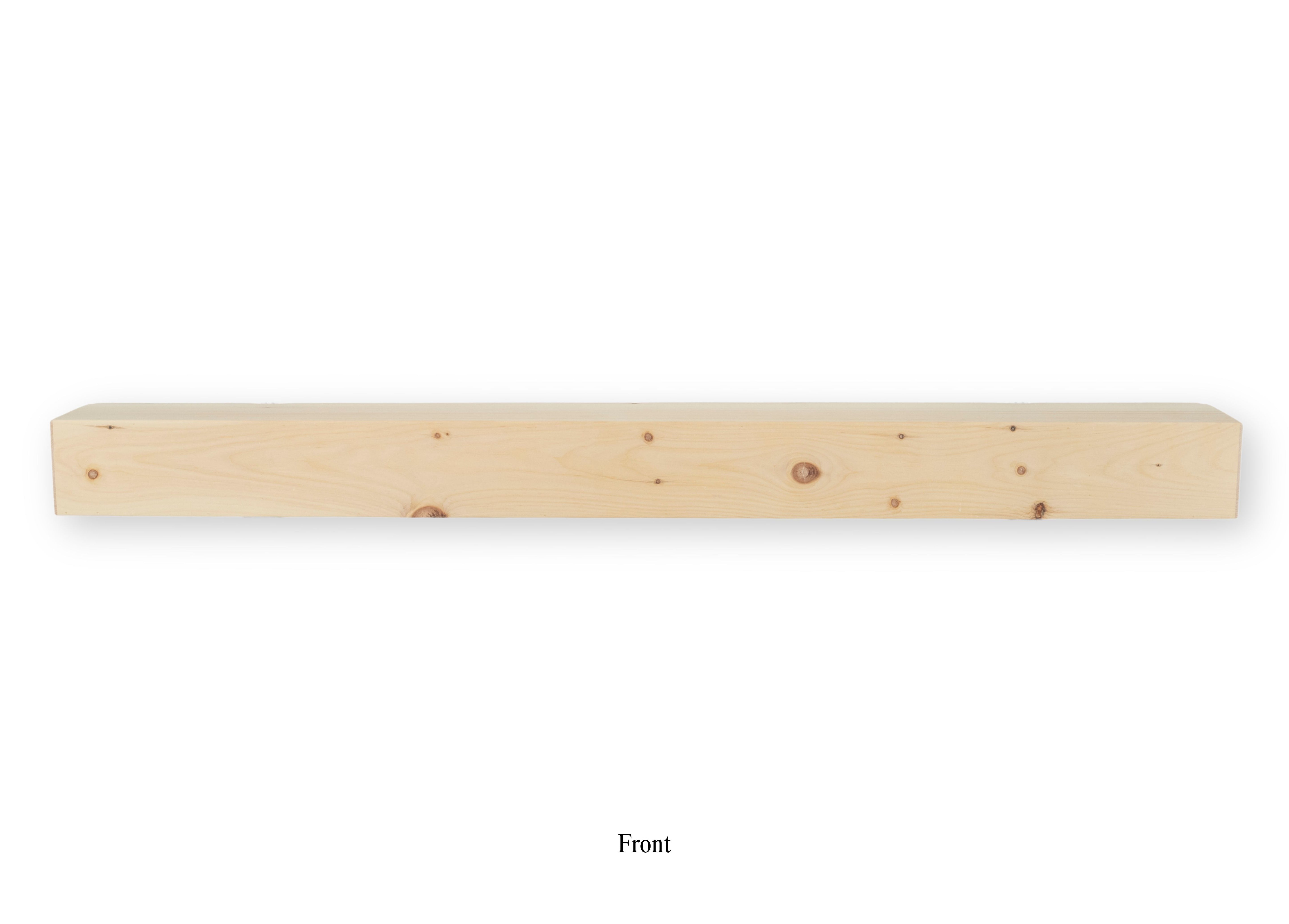 8" x 5.875" x 72" Hollow Mantel Kit