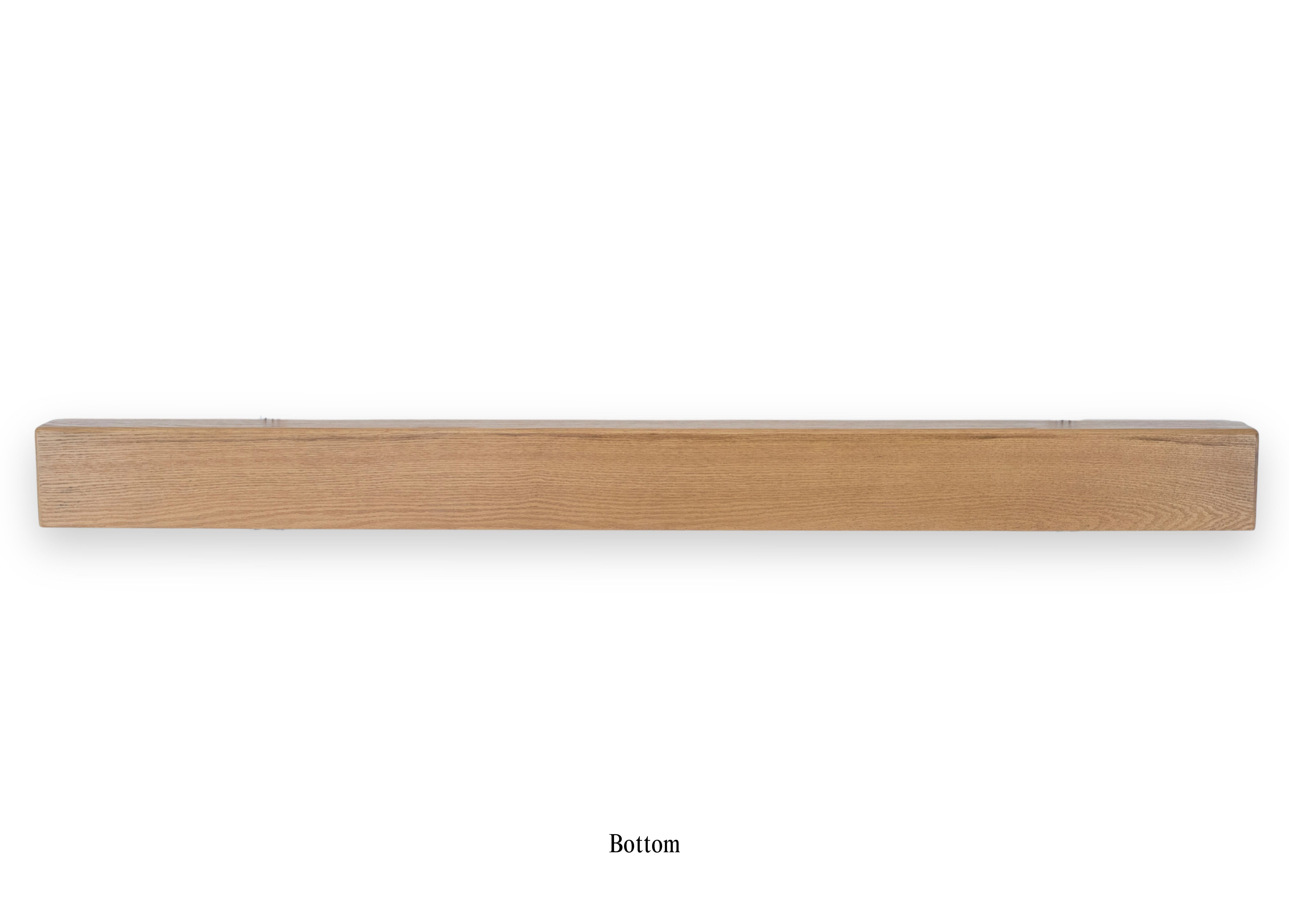 6" x 4" x 72" Oak Hollow Mantel Kit