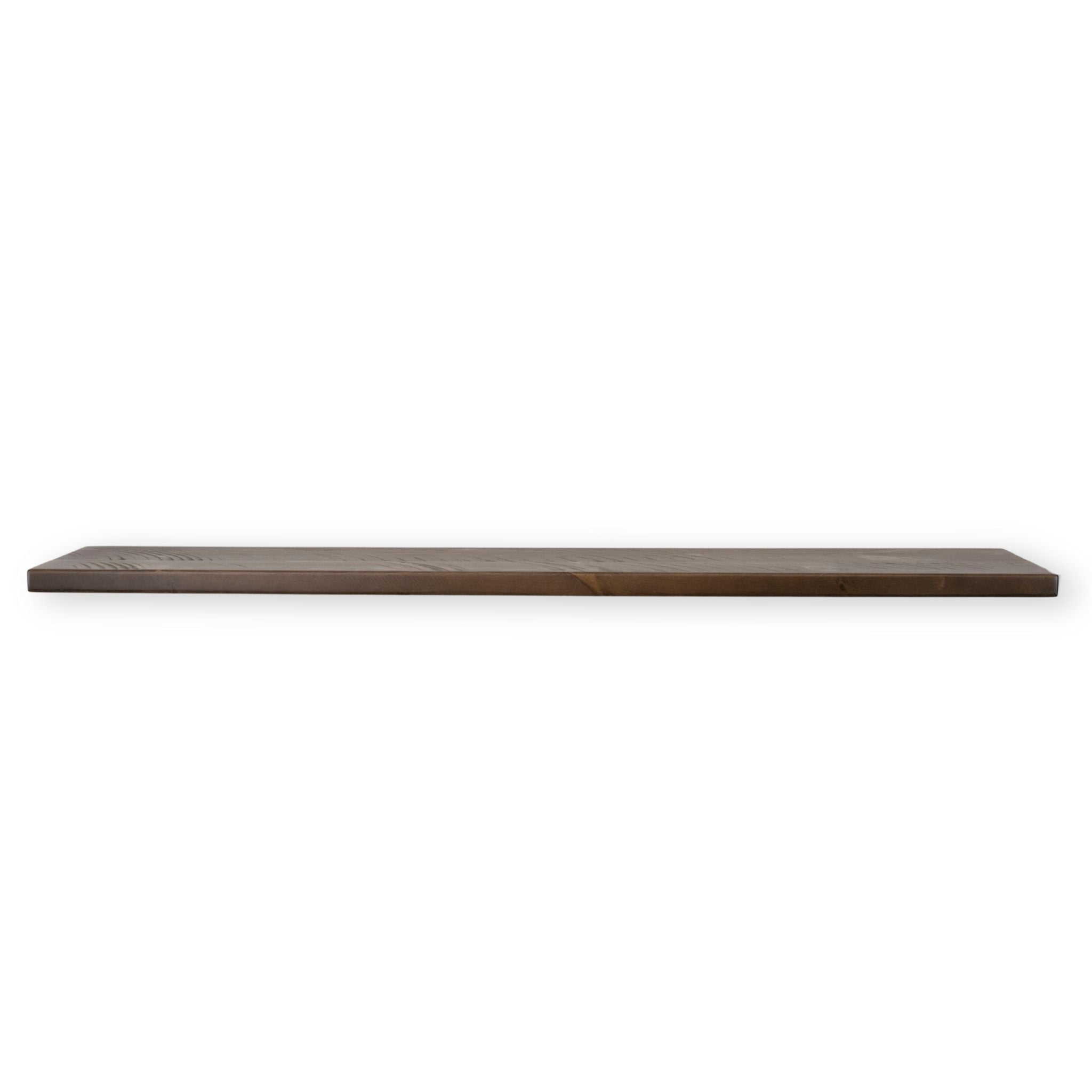 60" Finished Solid Floating Shelf – Classic