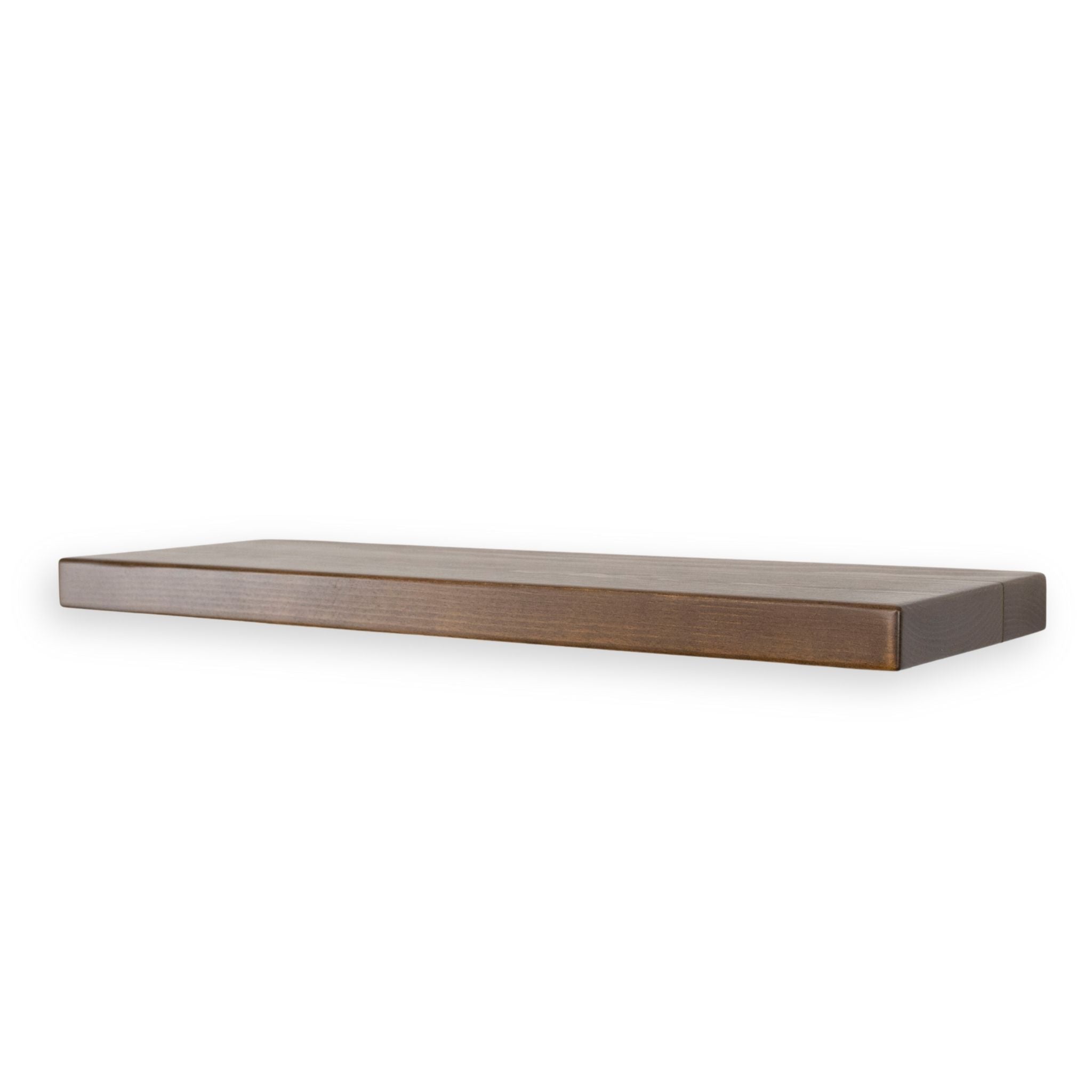 1 3/8" Finished Solid Floating Shelf - Modern
