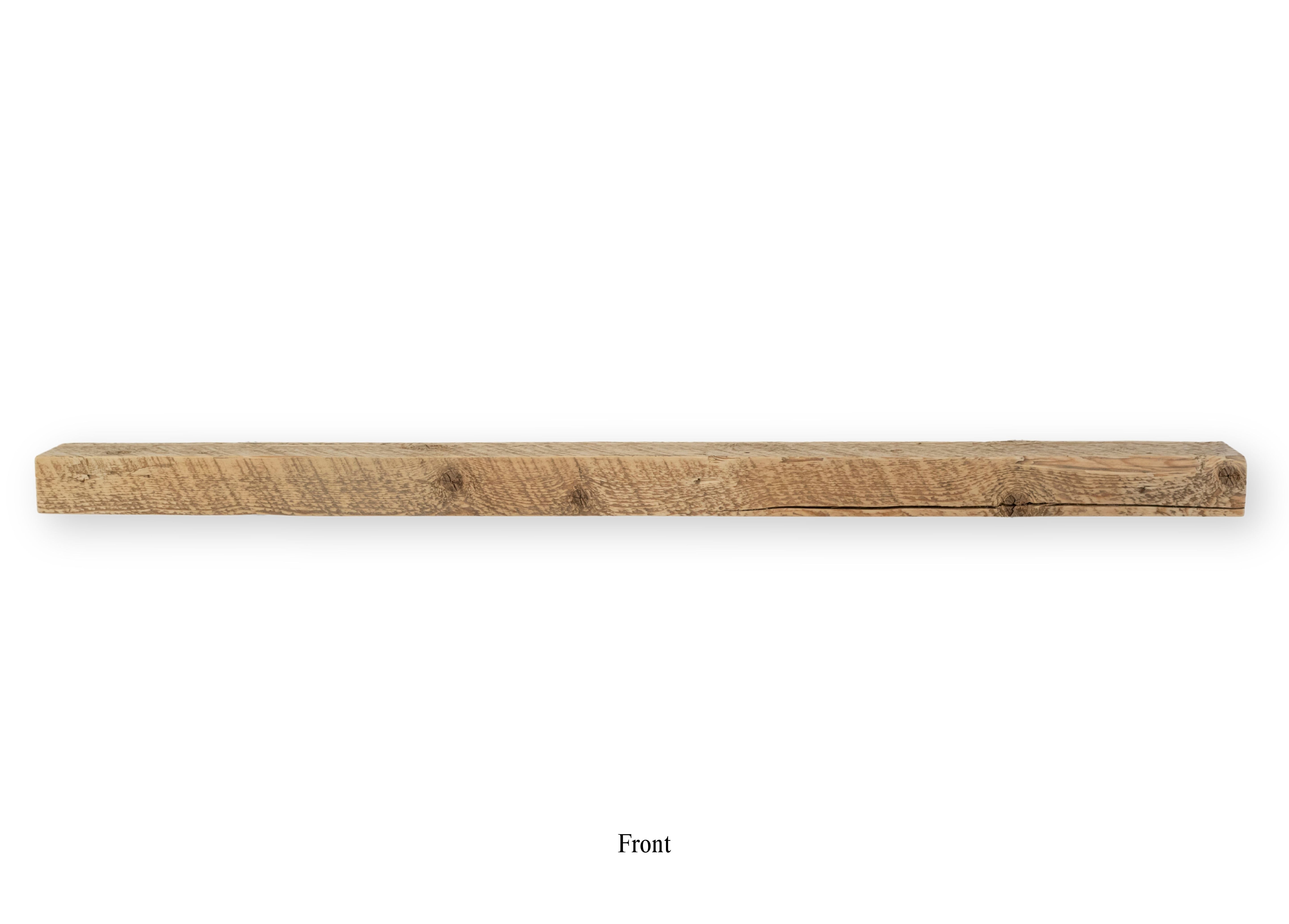 5.75" x 3.75" x 72.875" Solid Mantel