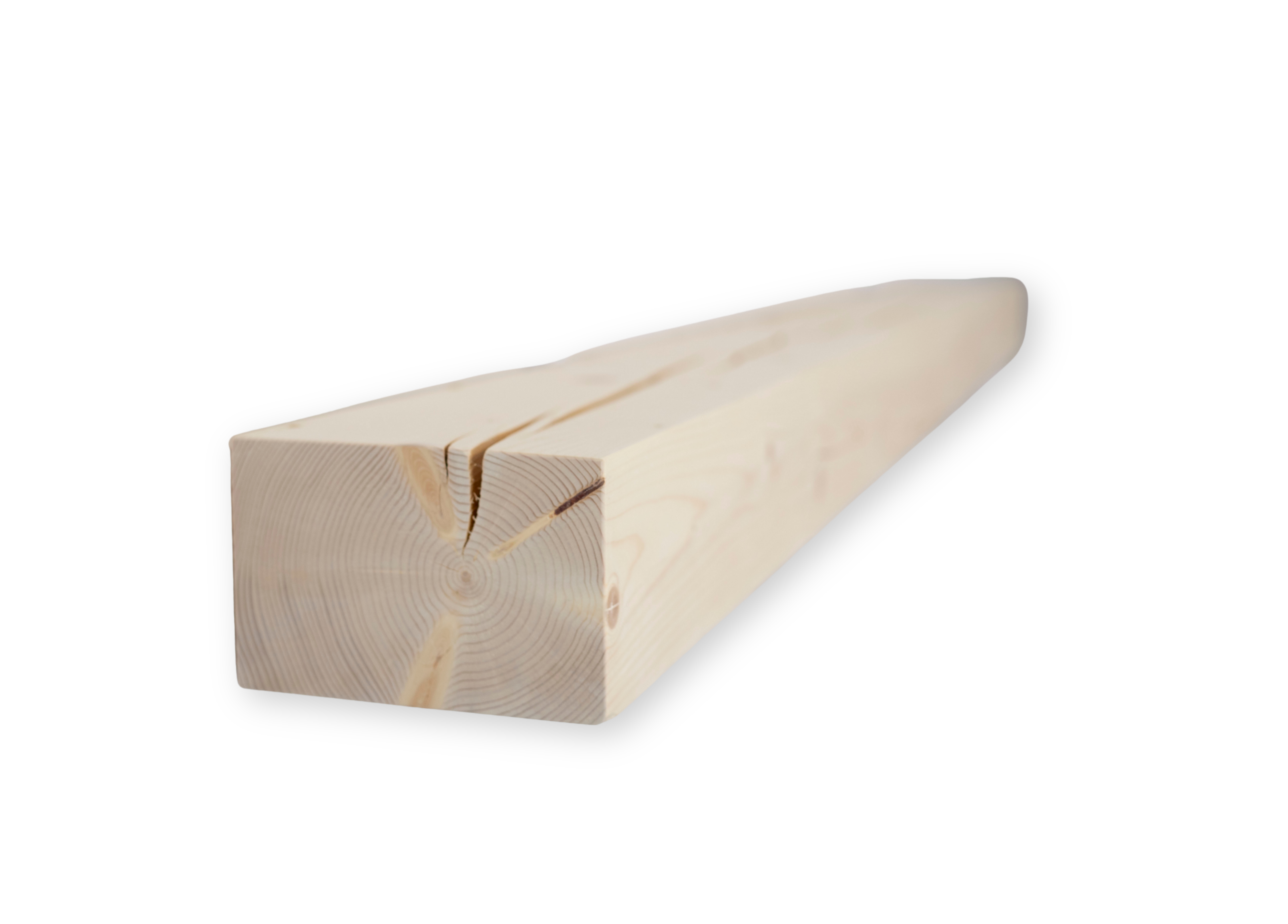 6" x 4" x 80.5" Solid Mantel
