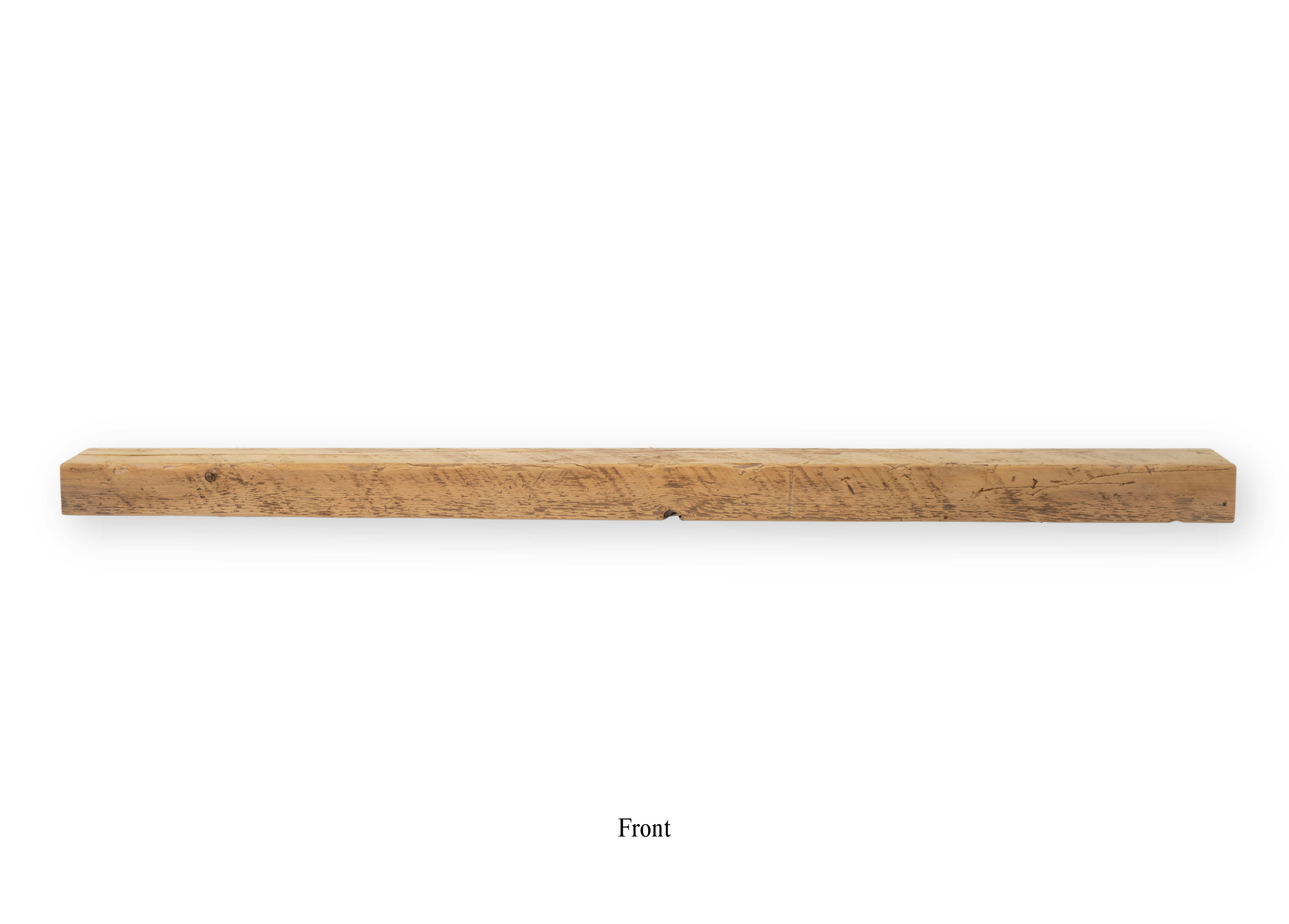 6.25" x 3.5" x 68.5" Solid Mantel