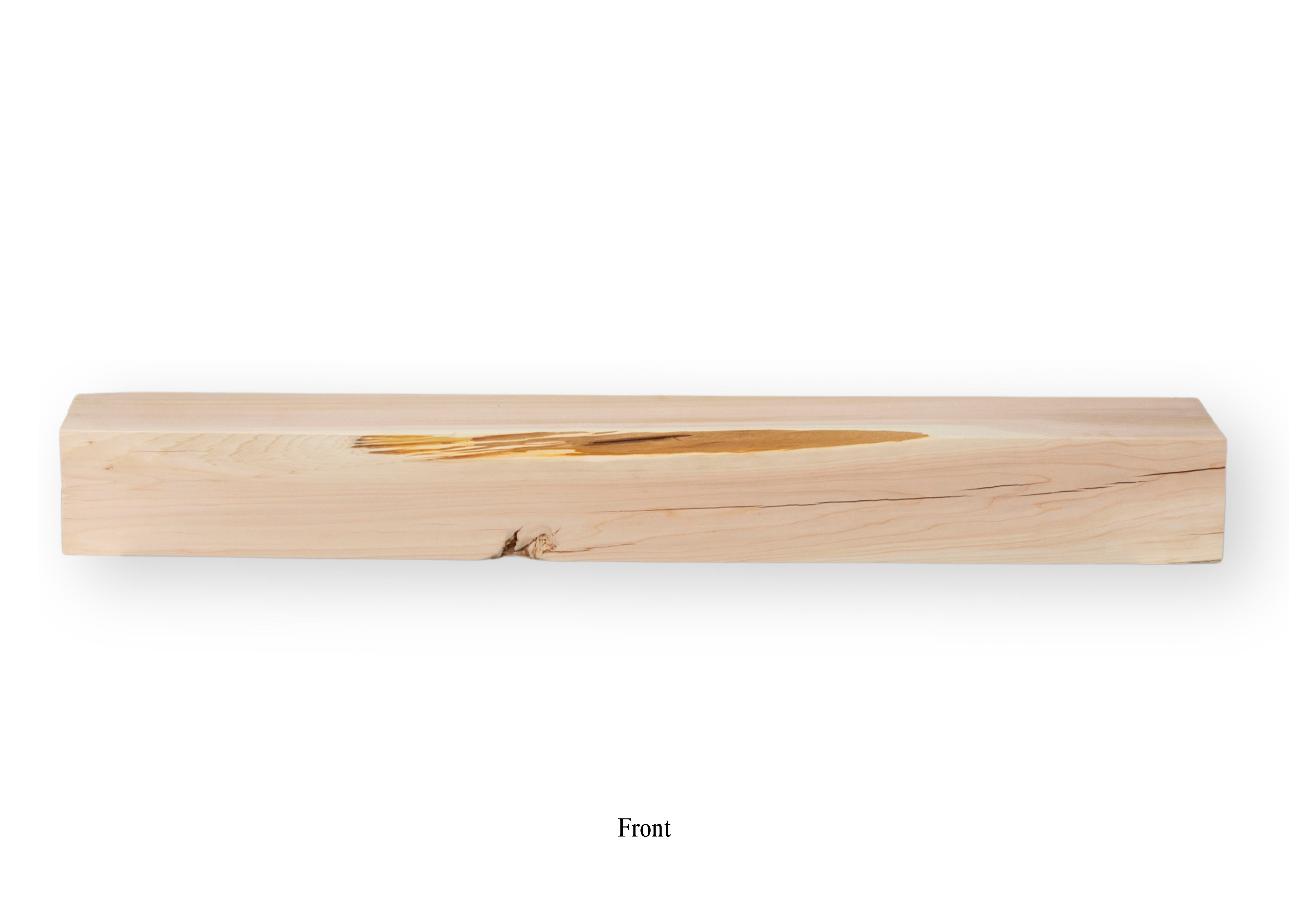 6" x 4.75" x 43" Solid Mantel