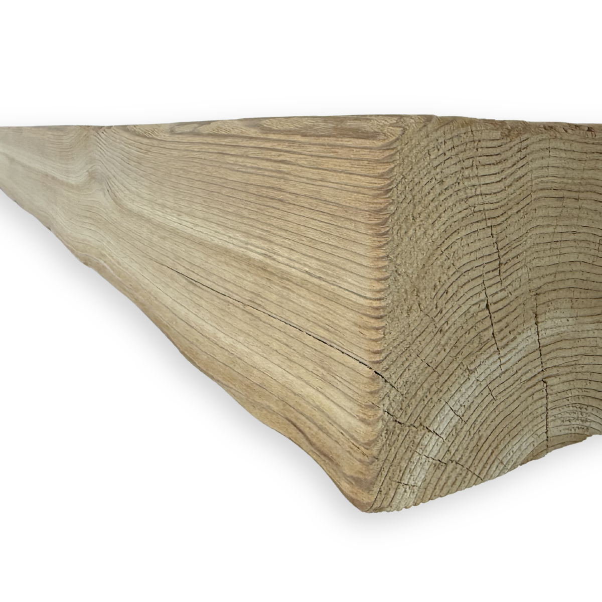 Reclaimed Solid Wood Mantel - 8” x 6.125” x 69.75” - SM115