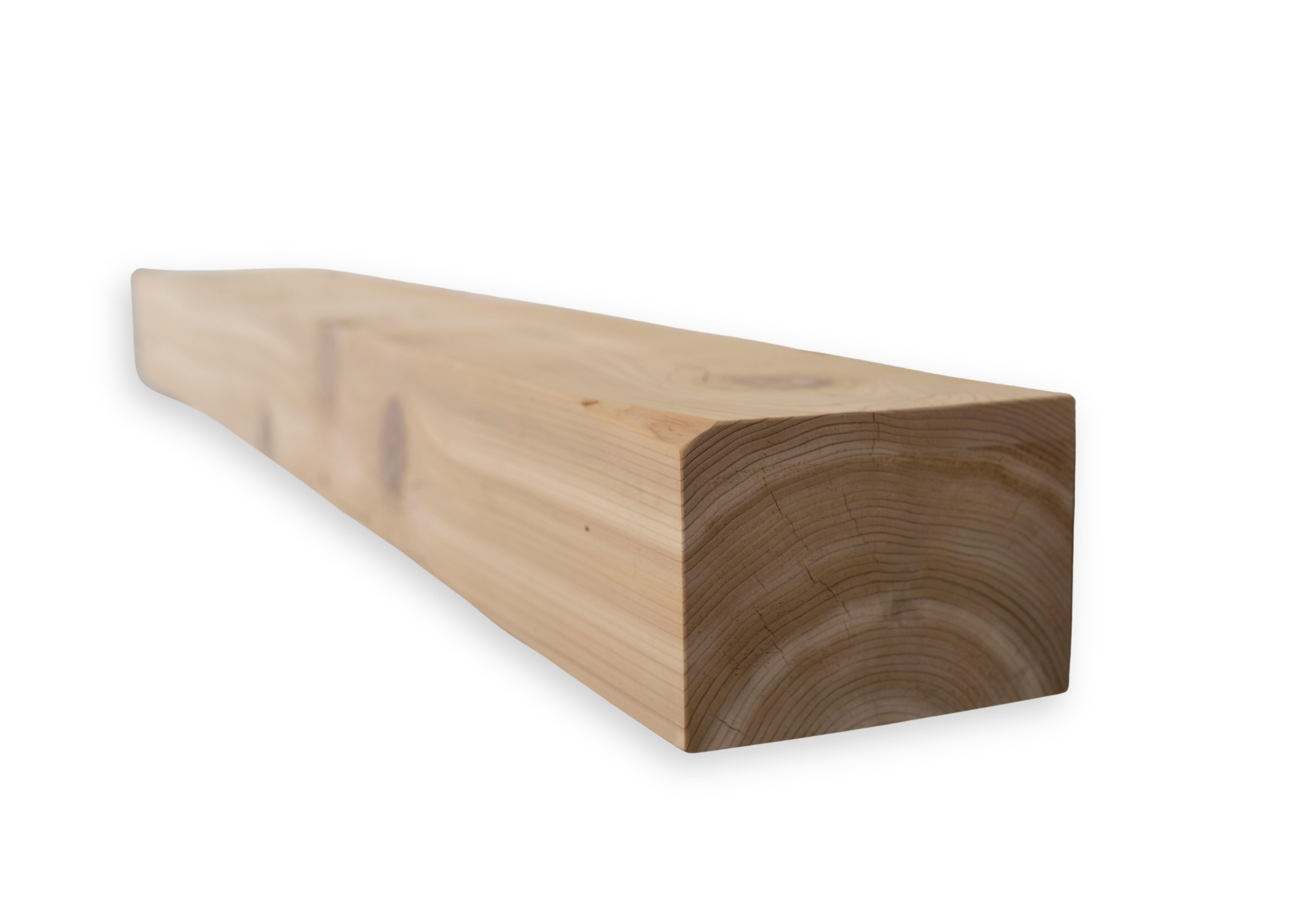7.75" x 5.75" x 96.75" Solid Mantel